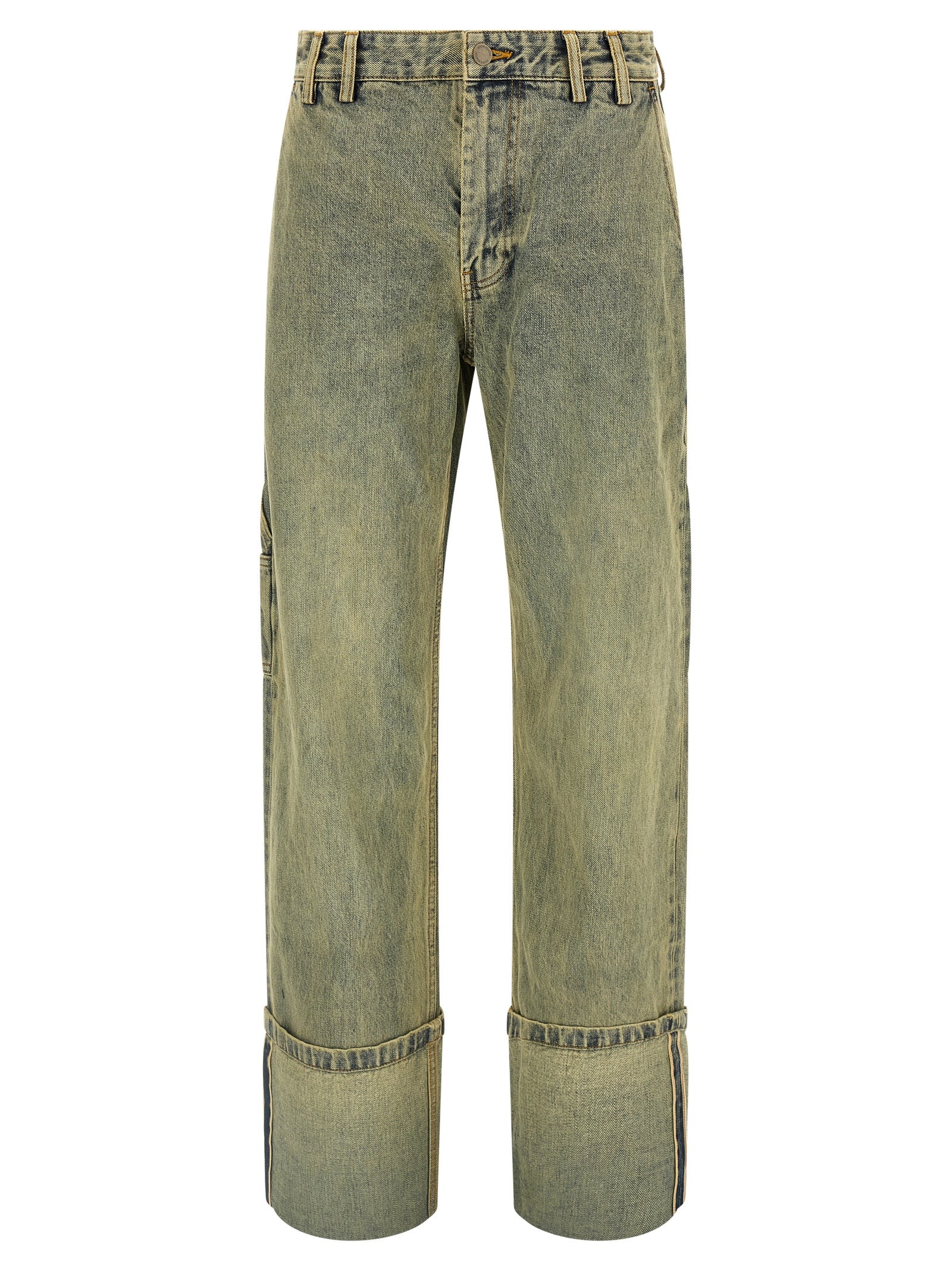 Entire Studios Entire Studios Cuff Surface Wave Jeans