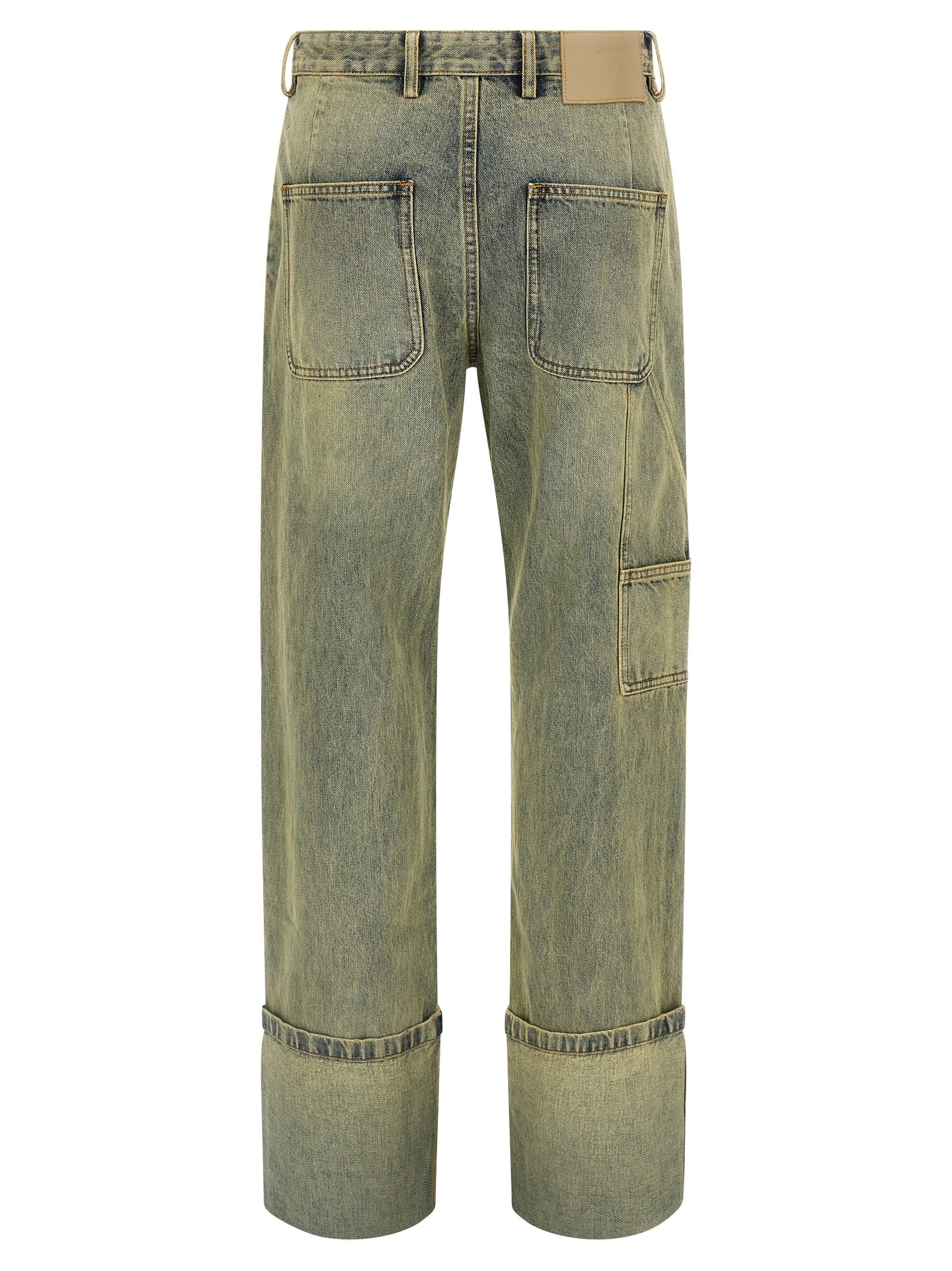 Entire Studios Entire Studios Cuff Surface Wave Jeans