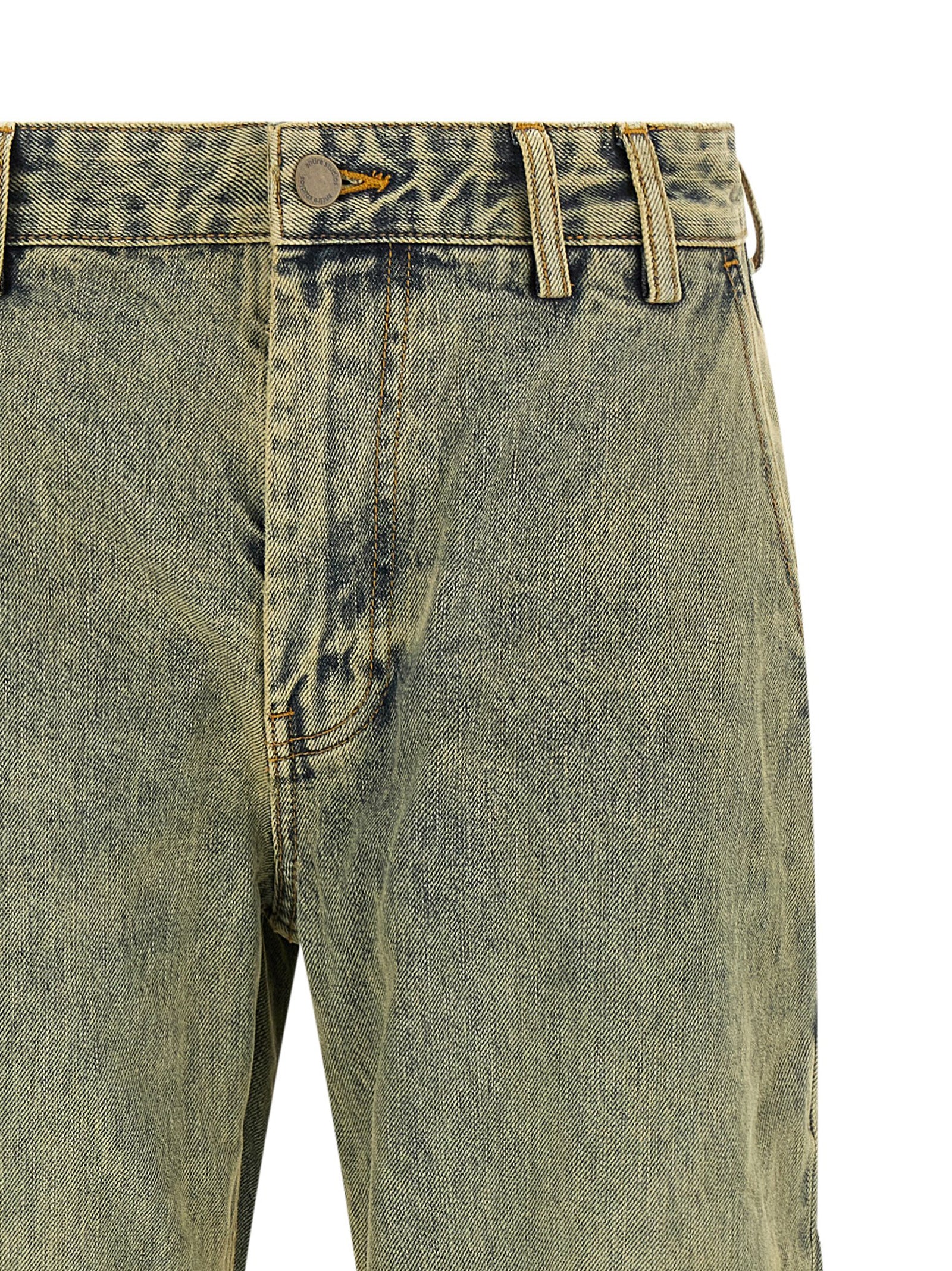 Entire Studios Entire Studios Cuff Surface Wave Jeans