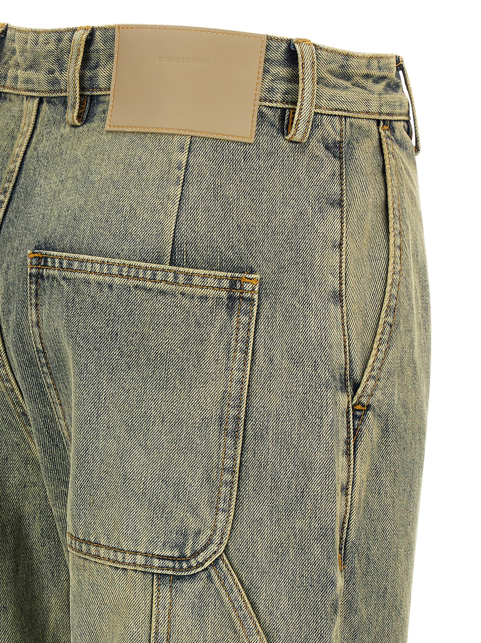 Entire Studios Entire Studios Cuff Surface Wave Jeans