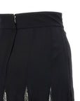 Dolce & Gabbana Dolce & Gabbana Charmeuse Skirt With Lace