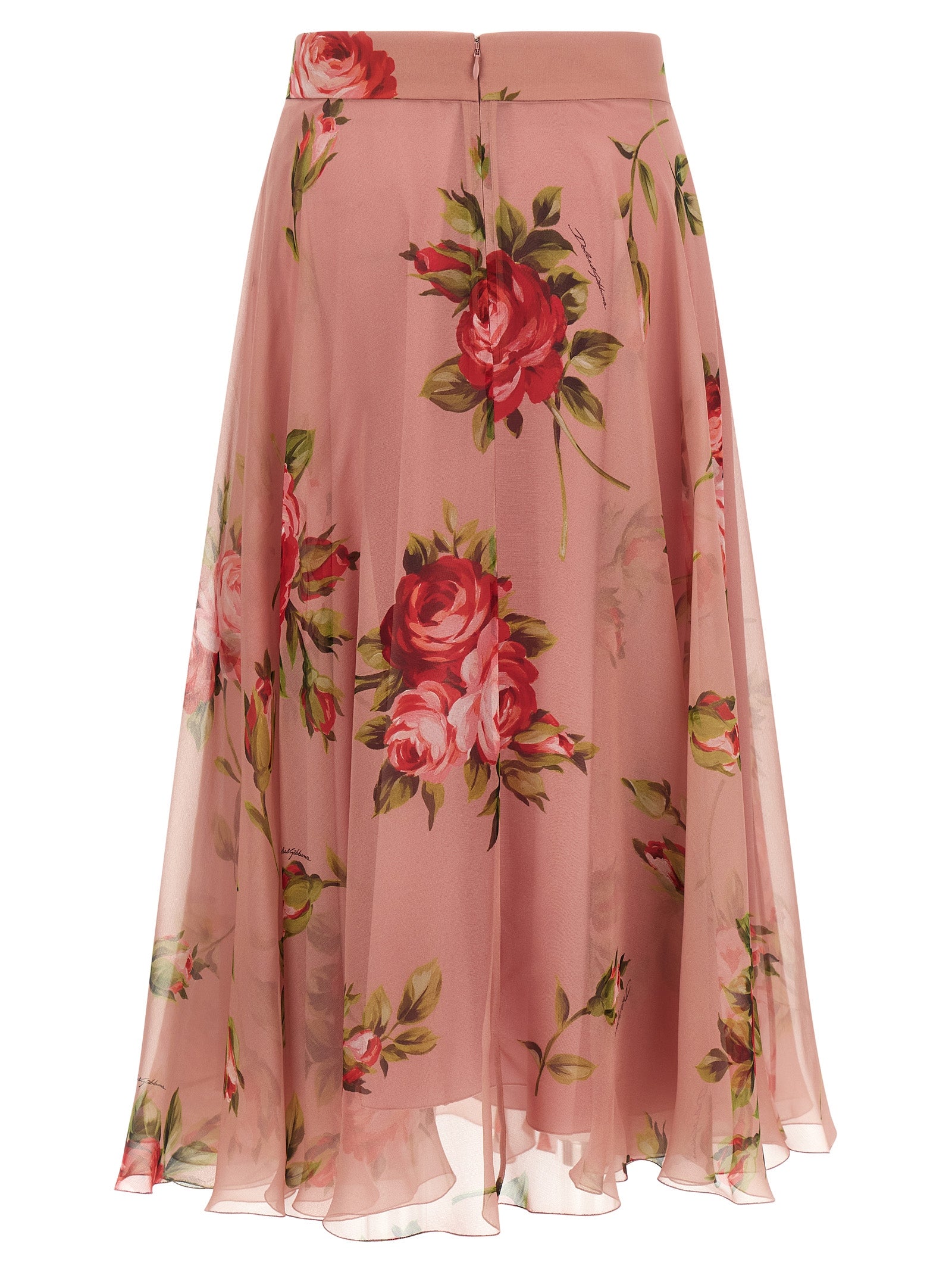 Dolce &amp; Gabbana Dolce &amp; Gabbana Bouquet Rose Skirt