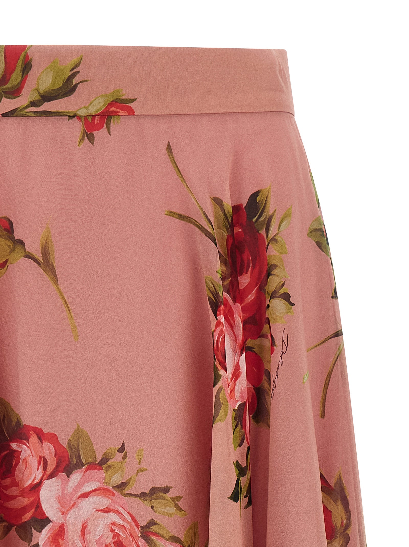 Dolce &amp; Gabbana Dolce &amp; Gabbana Bouquet Rose Skirt