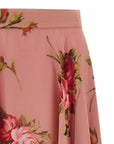 Dolce & Gabbana Dolce & Gabbana Bouquet Rose Skirt