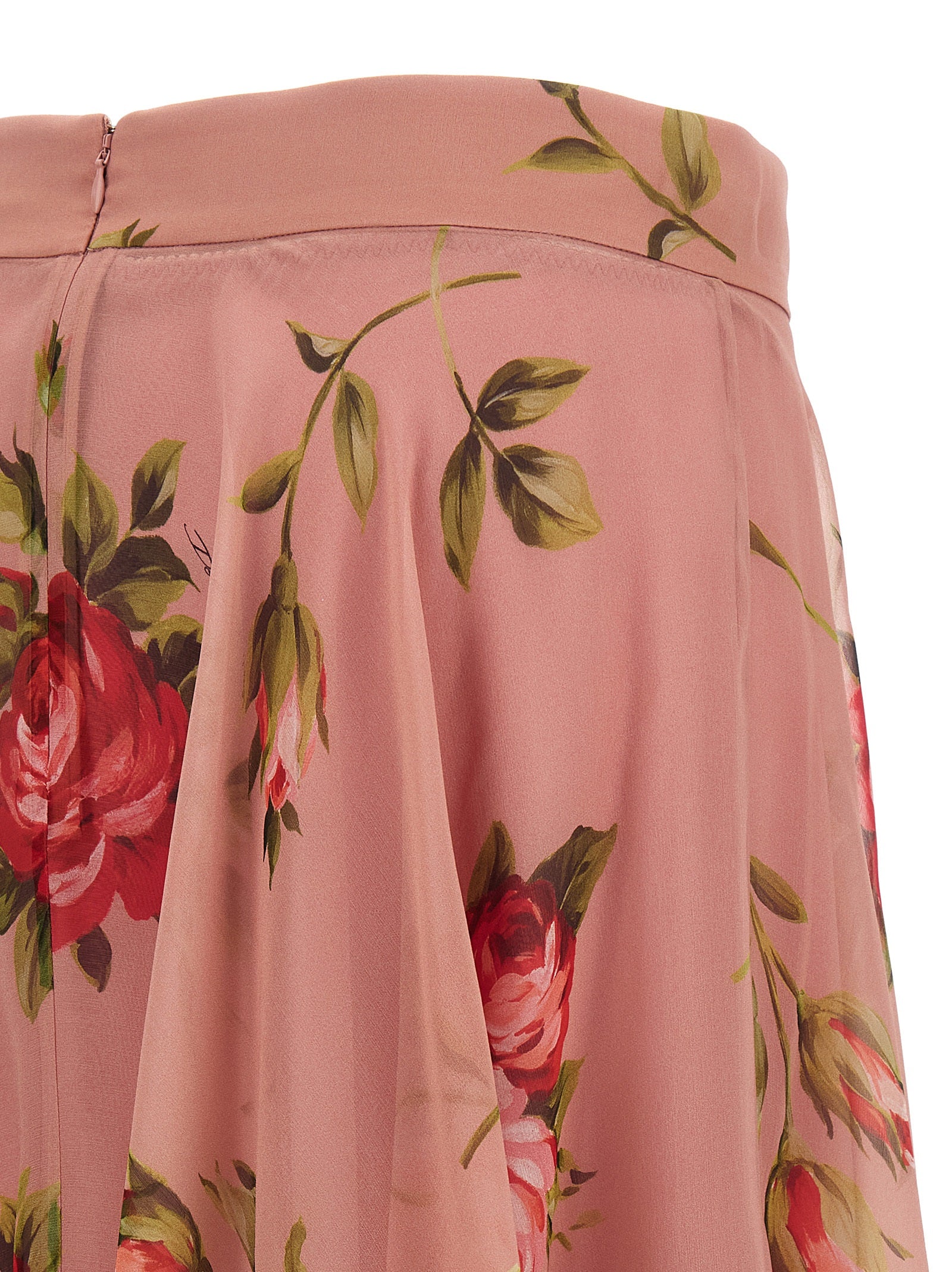 Dolce &amp; Gabbana Dolce &amp; Gabbana Bouquet Rose Skirt