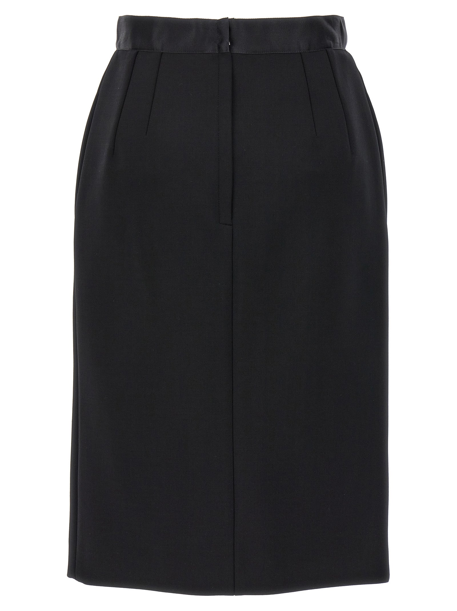 Dolce &amp; Gabbana Dolce &amp; Gabbana Wool Pencil Skirt