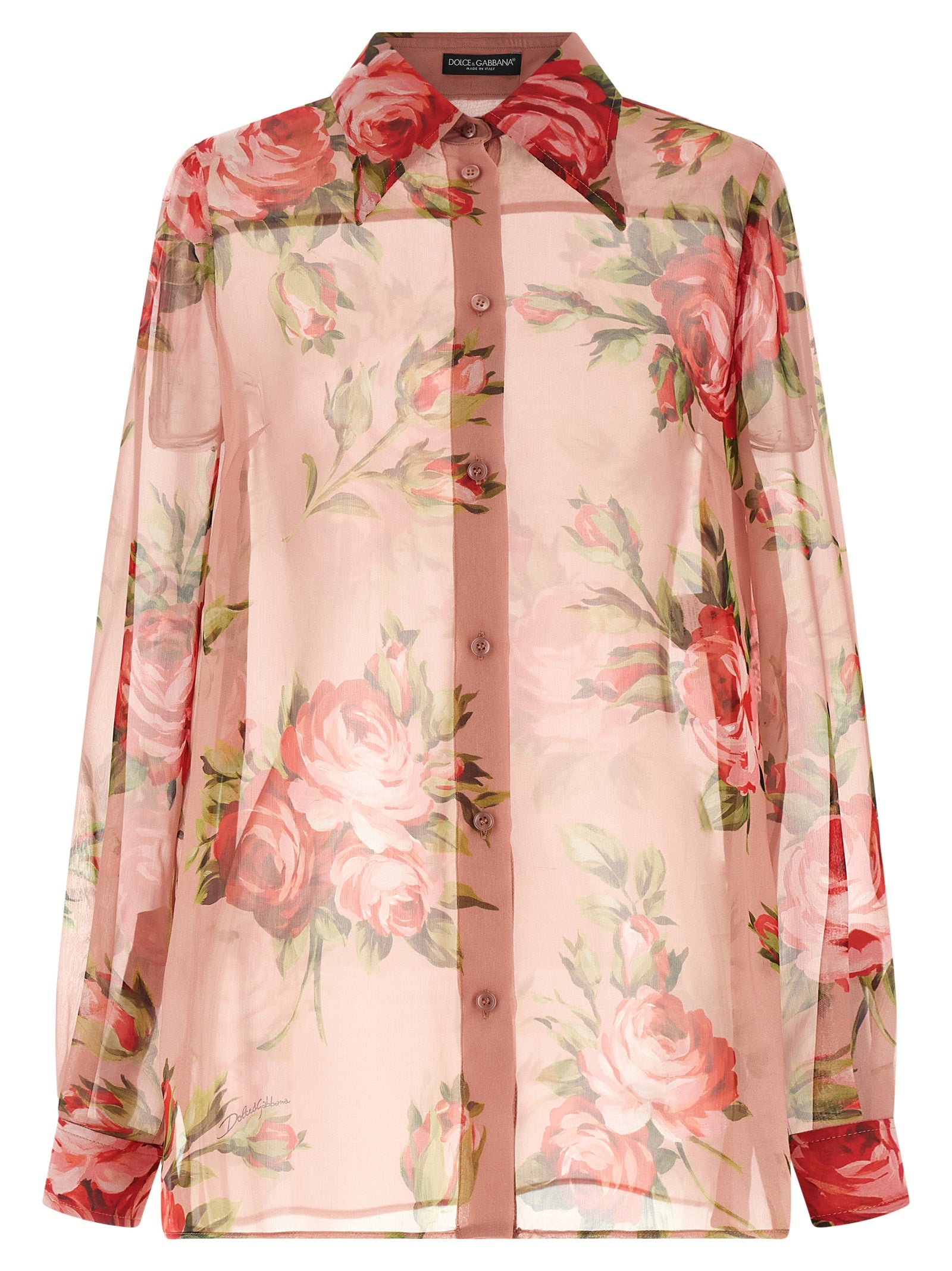 Dolce &amp; Gabbana Dolce &amp; Gabbana Bouquet Rose Shirt