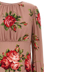 Dolce & Gabbana Dolce & Gabbana Bouquet Rose Dress