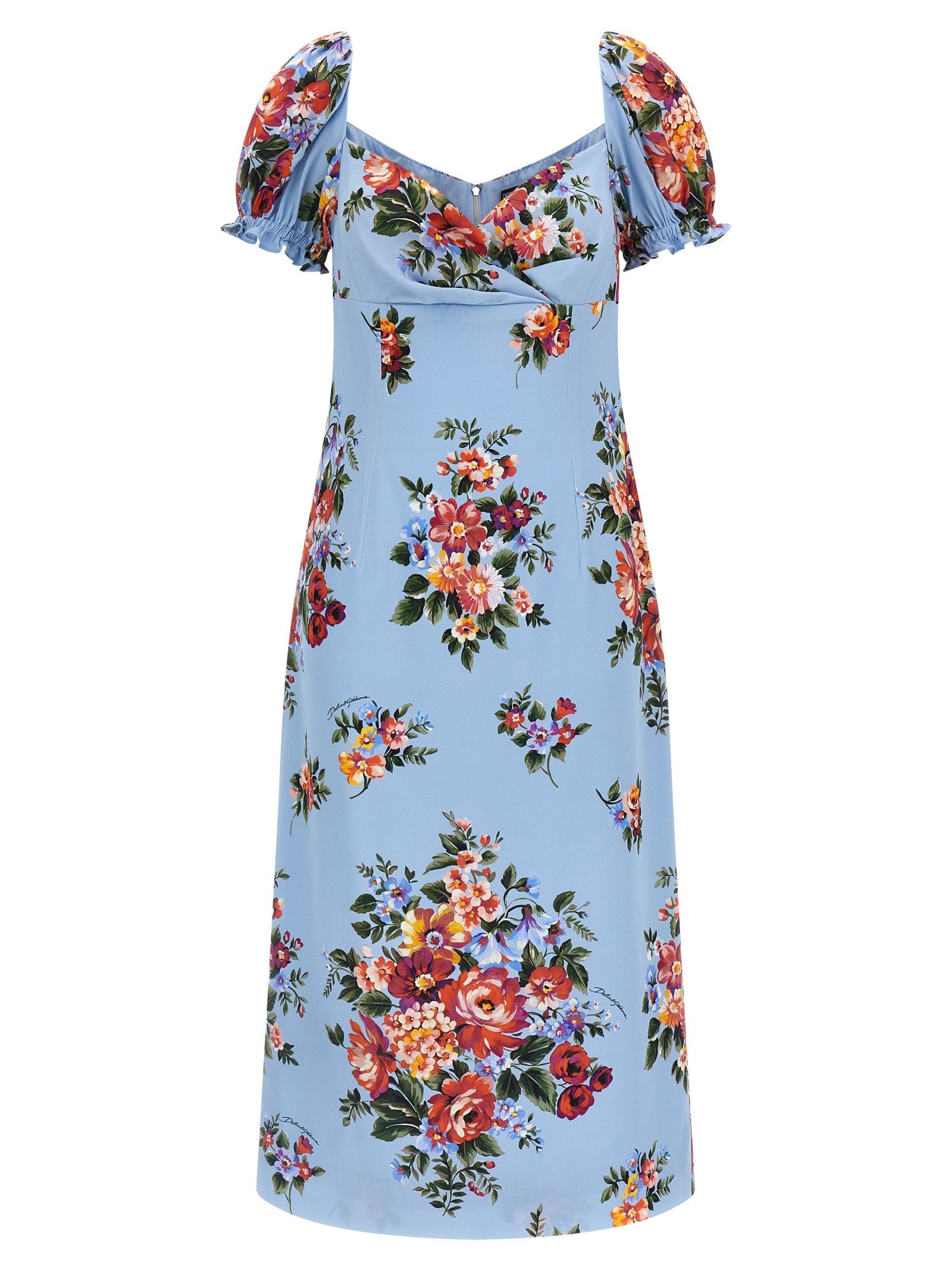 Dolce &amp; Gabbana Dolce &amp; Gabbana Mazzo Di Fiori Print Dress