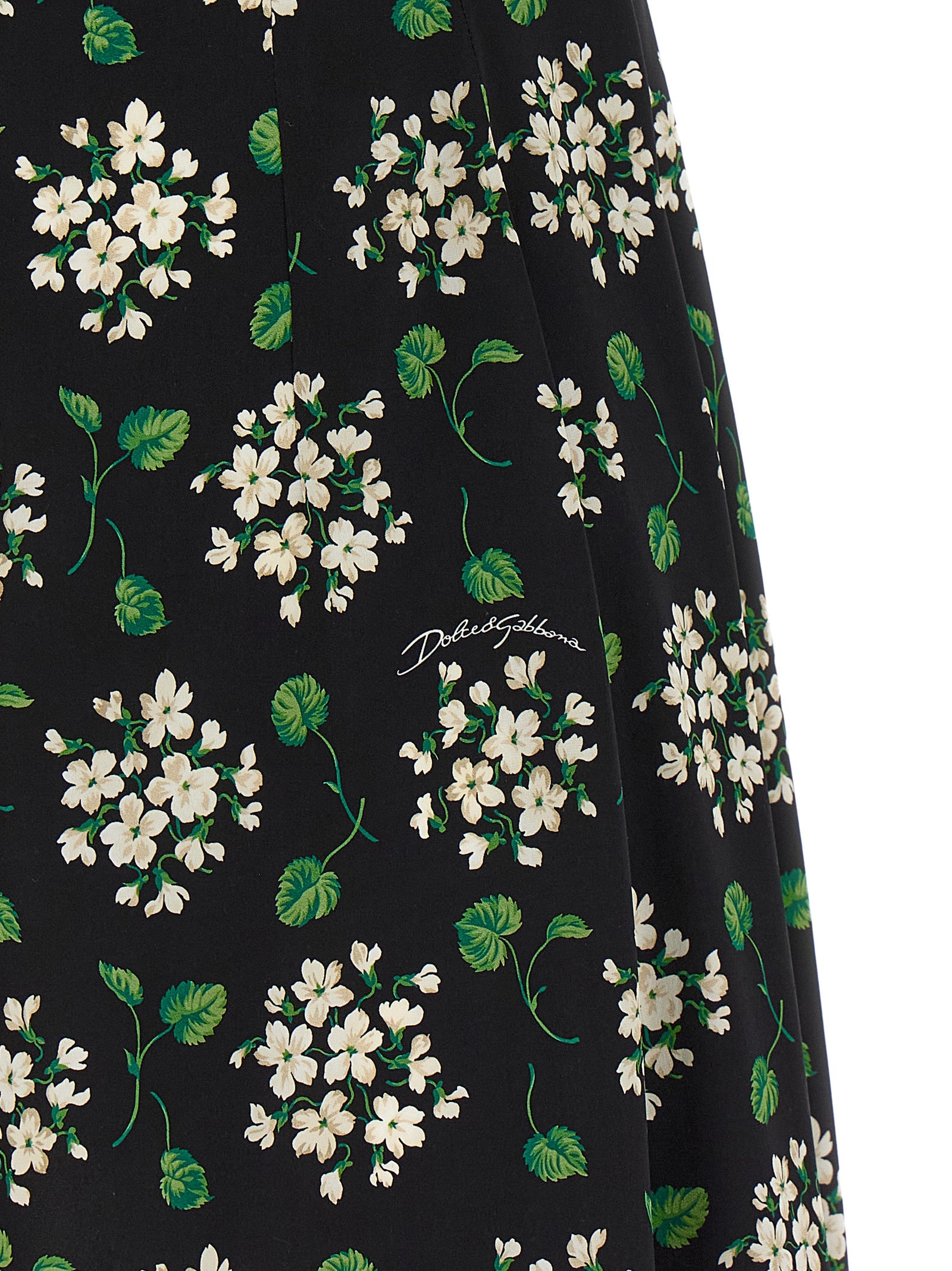 Dolce &amp; Gabbana Dolce &amp; Gabbana Flower Print Dress