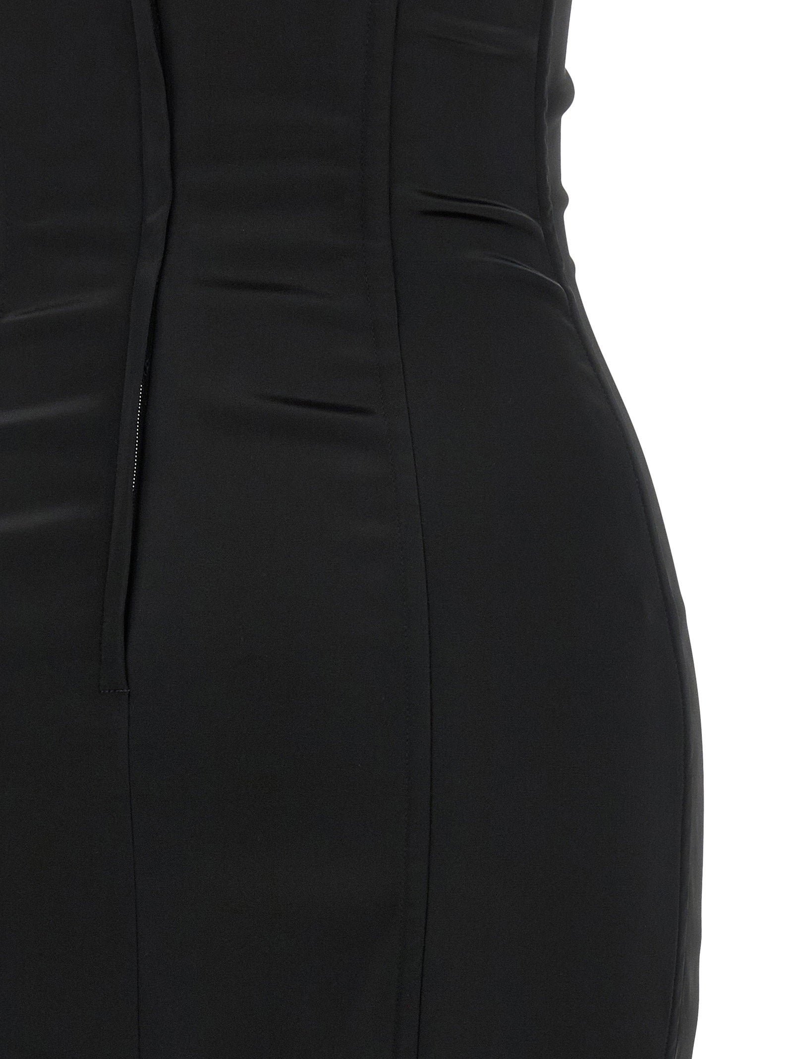 Dolce &amp; Gabbana Dolce &amp; Gabbana Black Sicily Bra Corset Dress