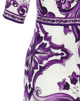 Dolce & Gabbana Dolce & Gabbana Maiolica Print Dress