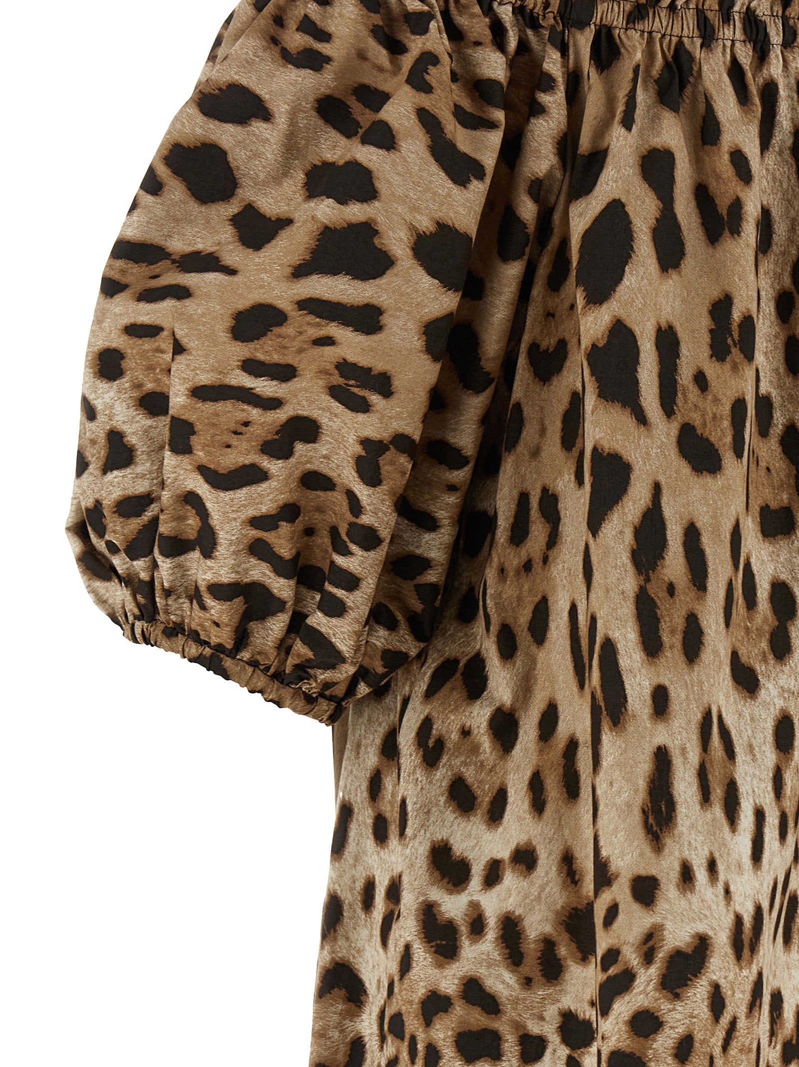 Dolce &amp; Gabbana Dolce &amp; Gabbana Animal Print Cotton Top