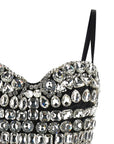 Dolce & Gabbana Dolce & Gabbana Crystal Bodysuit