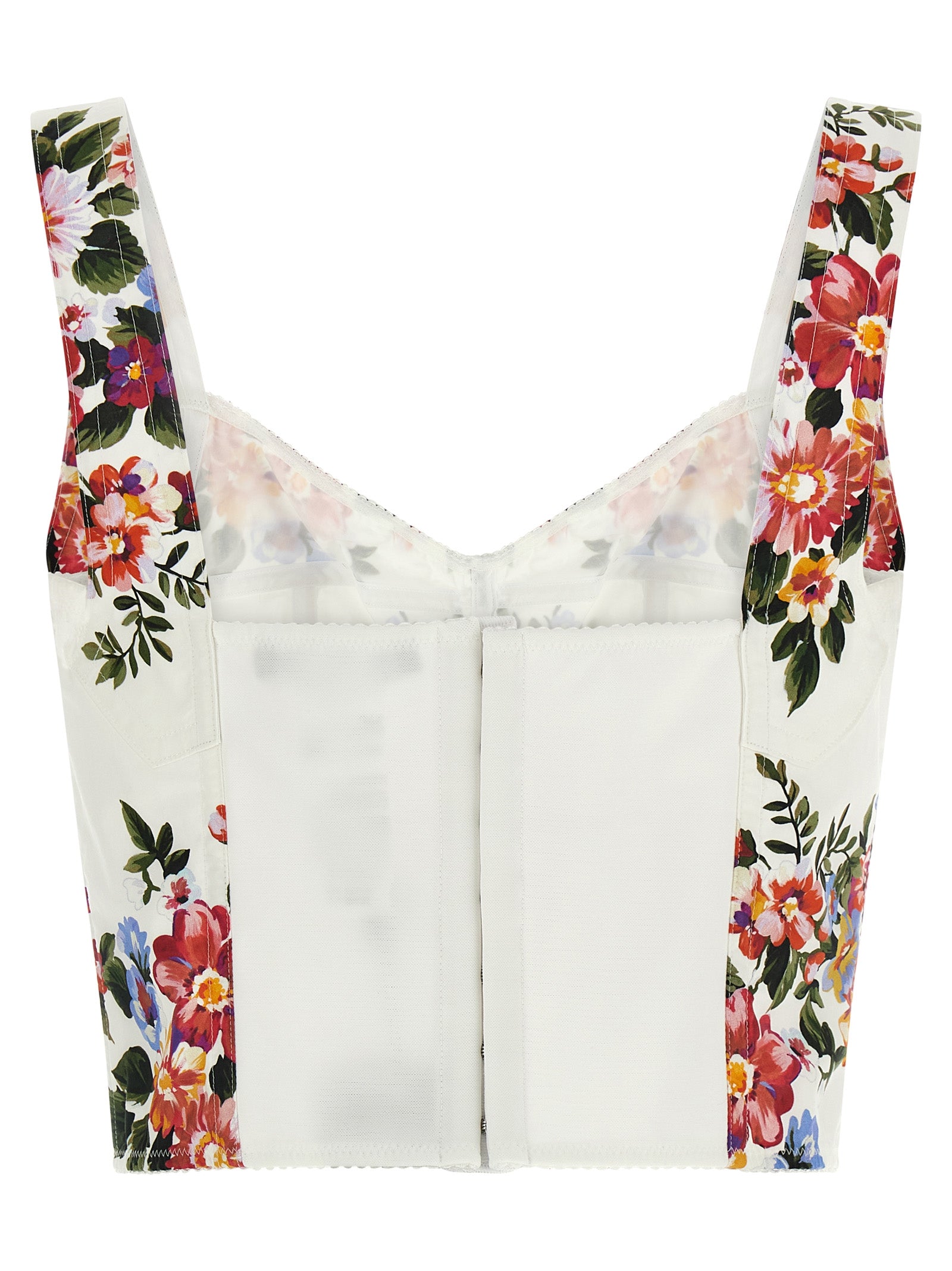 Dolce &amp; Gabbana Dolce &amp; Gabbana Mazzo Di Fiori Print Top