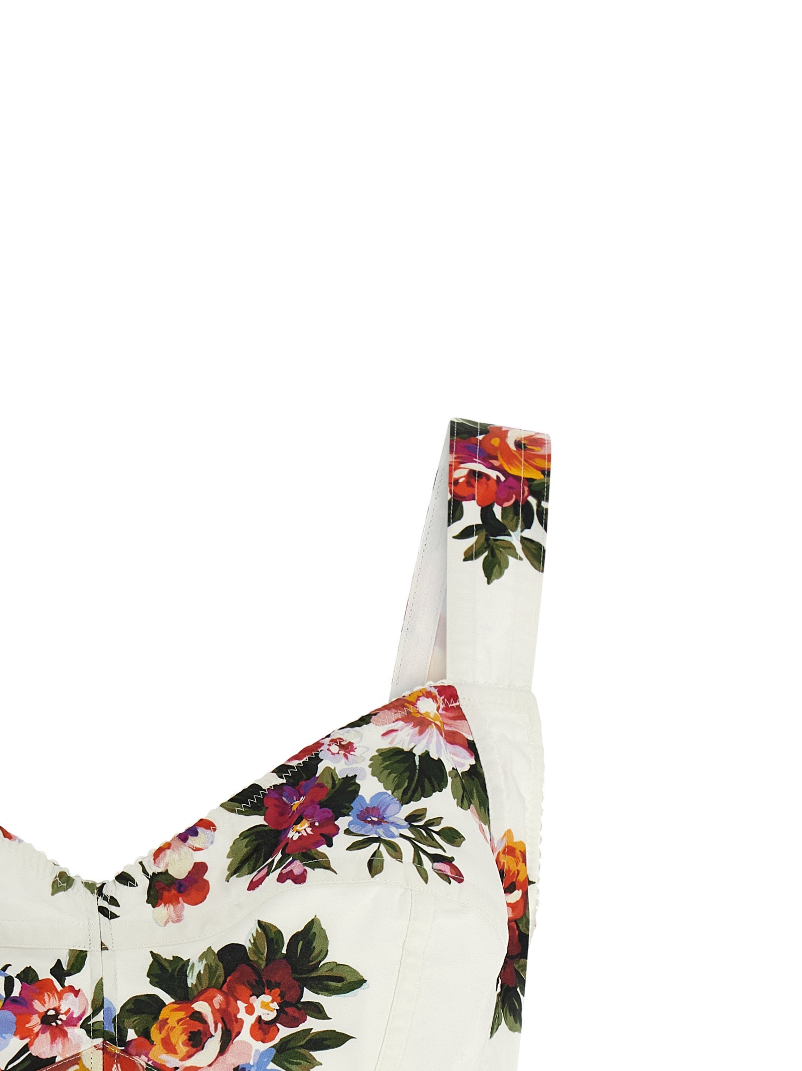 Dolce &amp; Gabbana Dolce &amp; Gabbana Mazzo Di Fiori Print Top