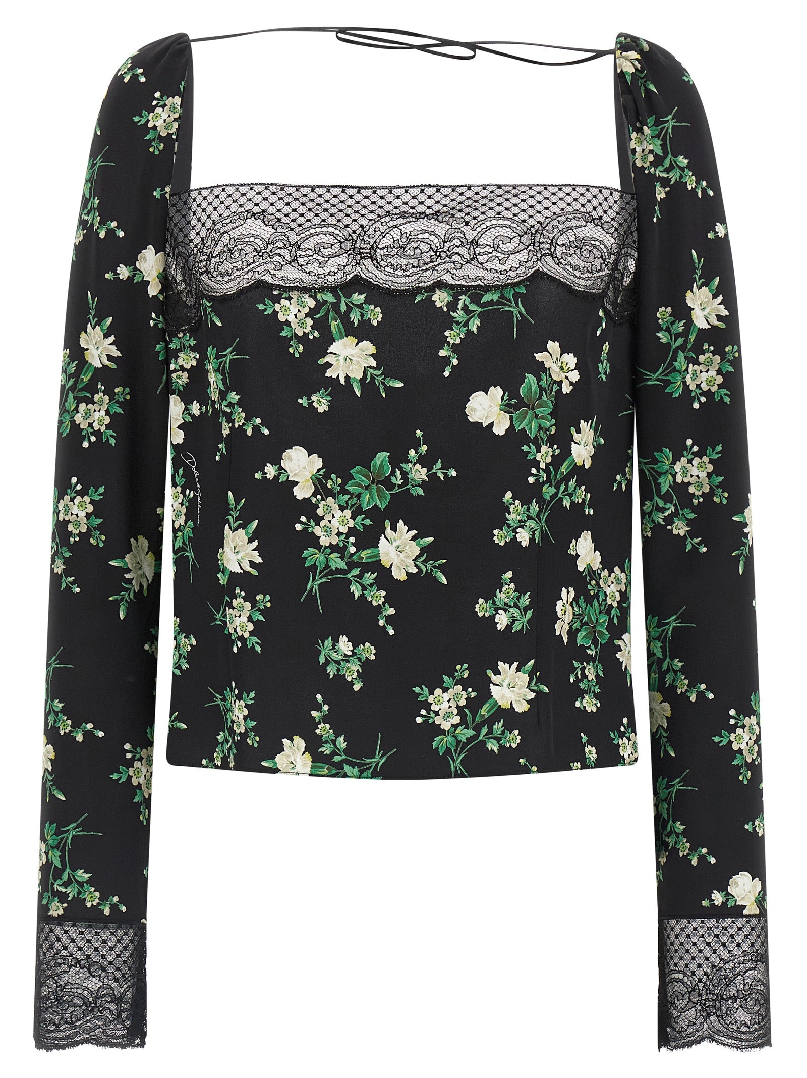 Dolce &amp; Gabbana Dolce &amp; Gabbana Flower Print Top