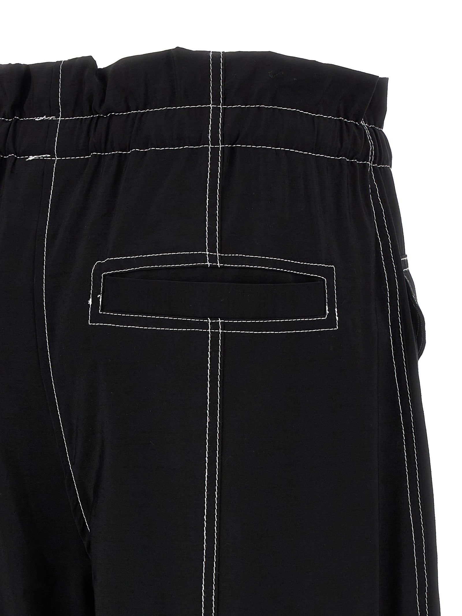 Ganni Ganni Light Slub Pocket Pants