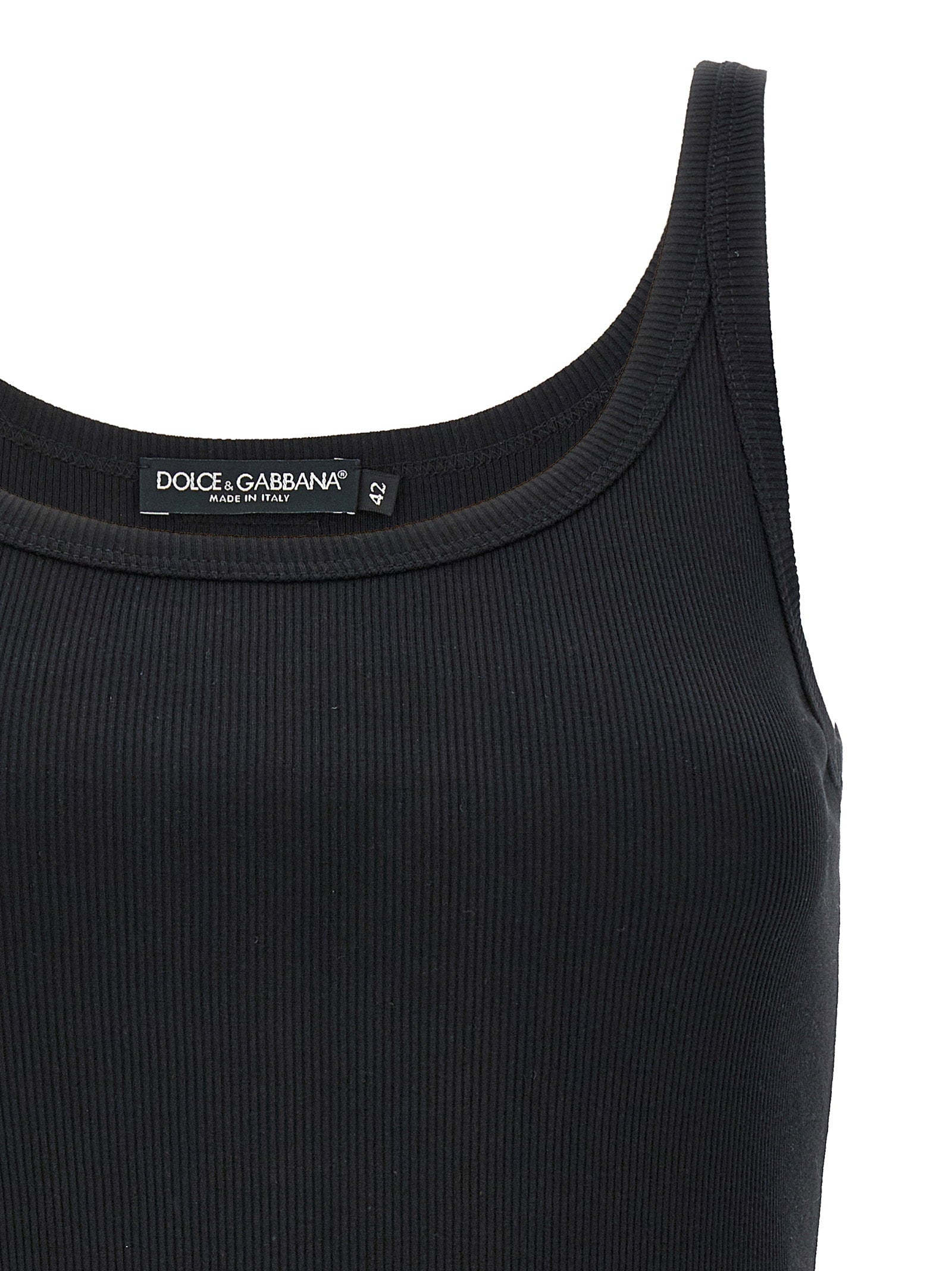 Dolce &amp; Gabbana Dolce &amp; Gabbana Ribbed Tank Top