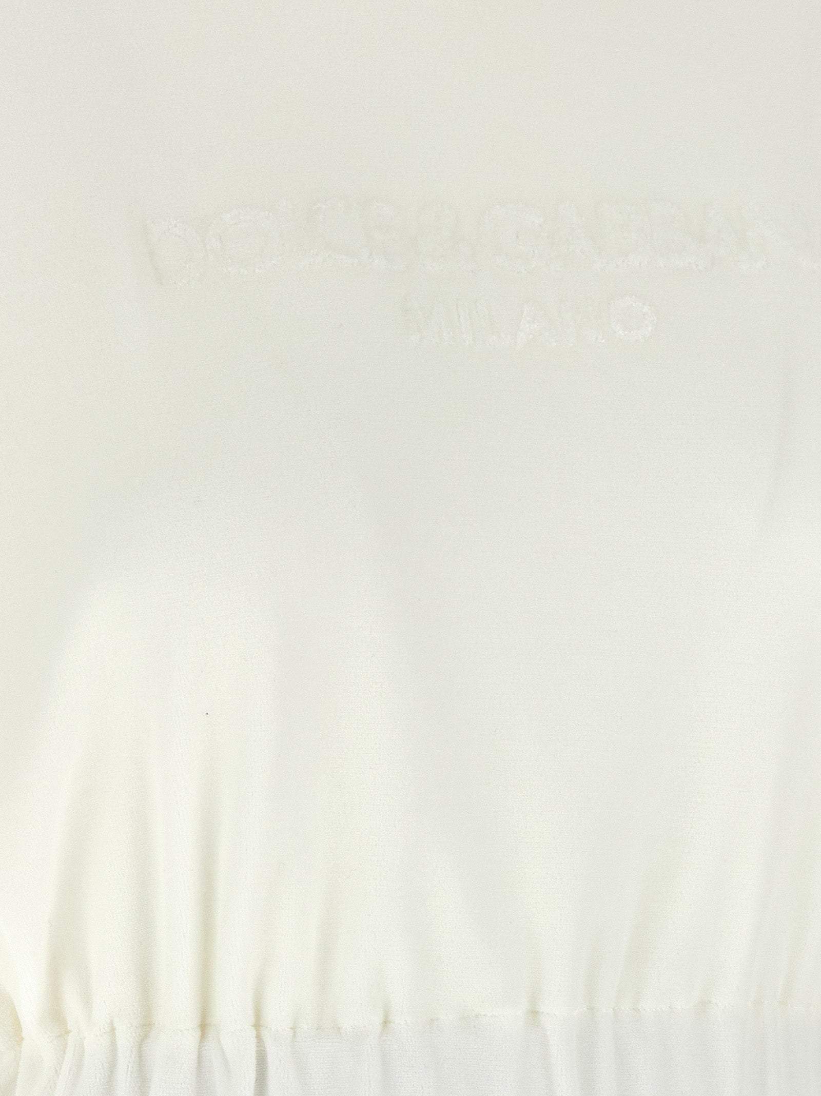 Dolce &amp; Gabbana Dolce &amp; Gabbana Logo Chenille Top