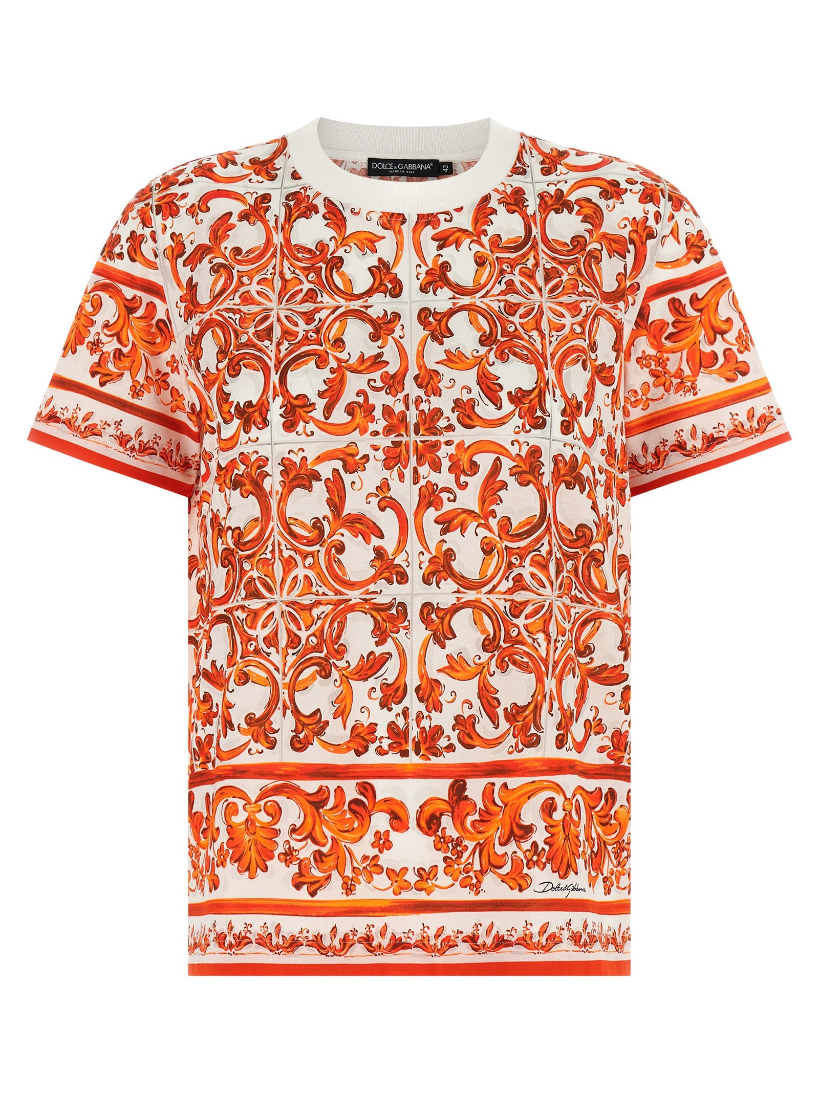 Dolce &amp; Gabbana Dolce &amp; Gabbana Maiolica T-shirt