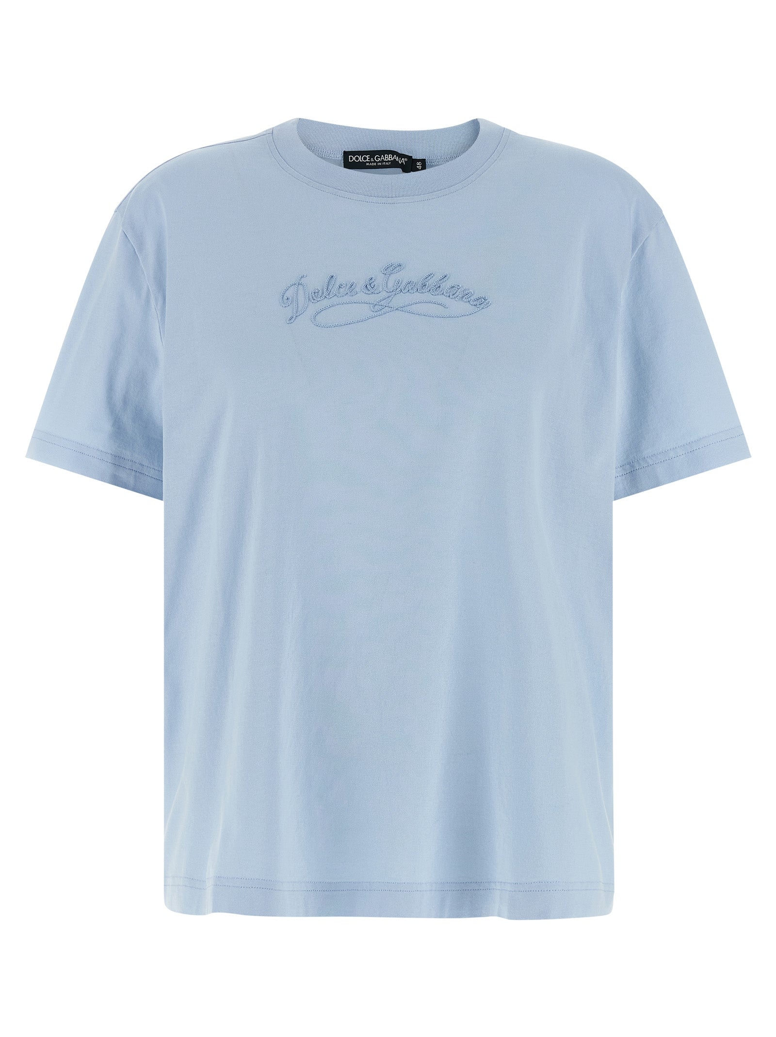 Dolce &amp; Gabbana Dolce &amp; Gabbana Chain Embroidery T-shirt