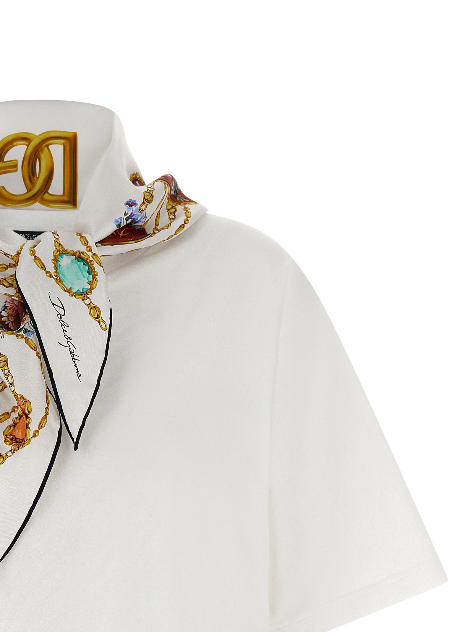 Dolce &amp; Gabbana Dolce &amp; Gabbana T-shirt With Scarf