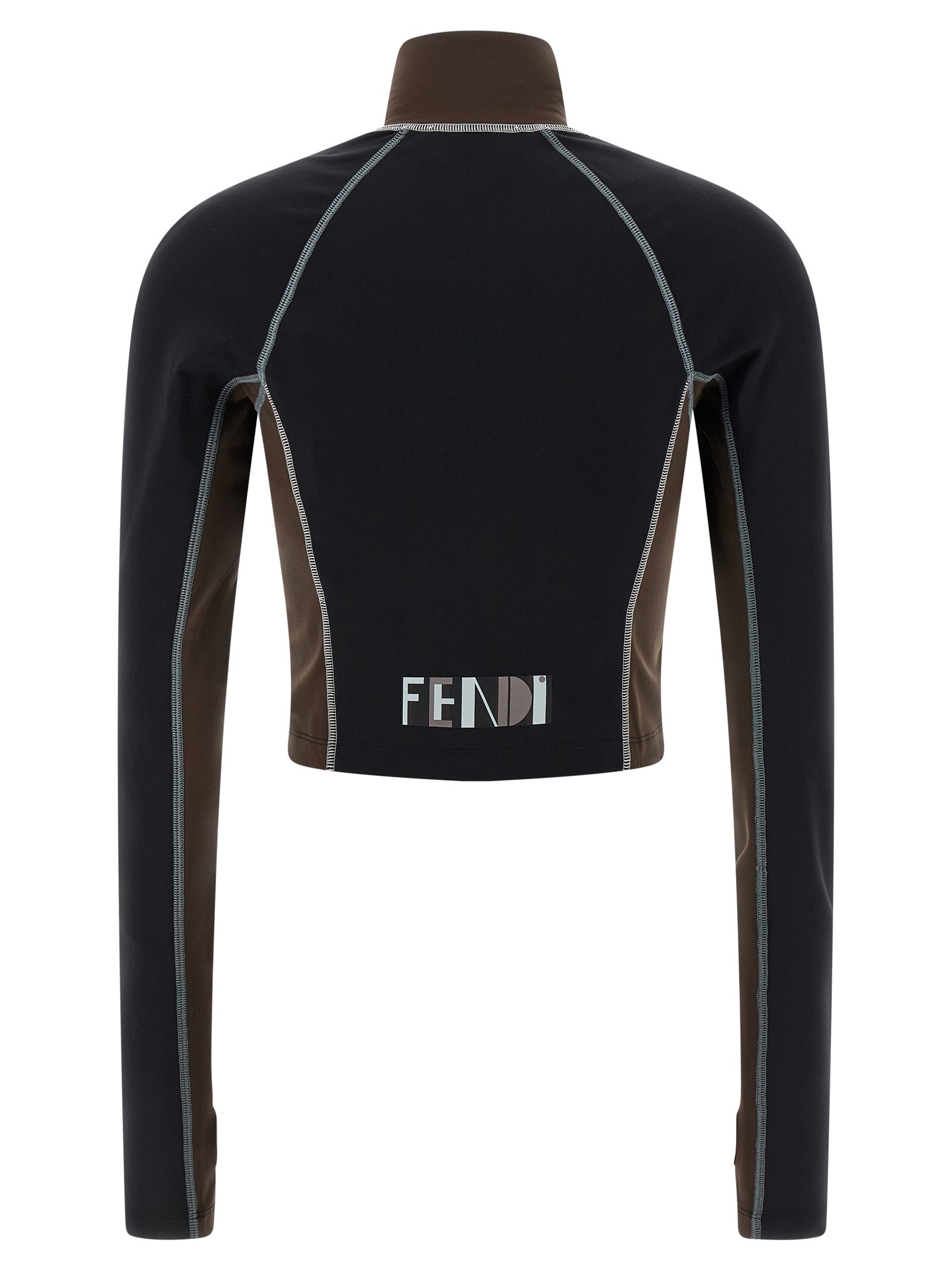 Fendi Fendi Color Block Top
