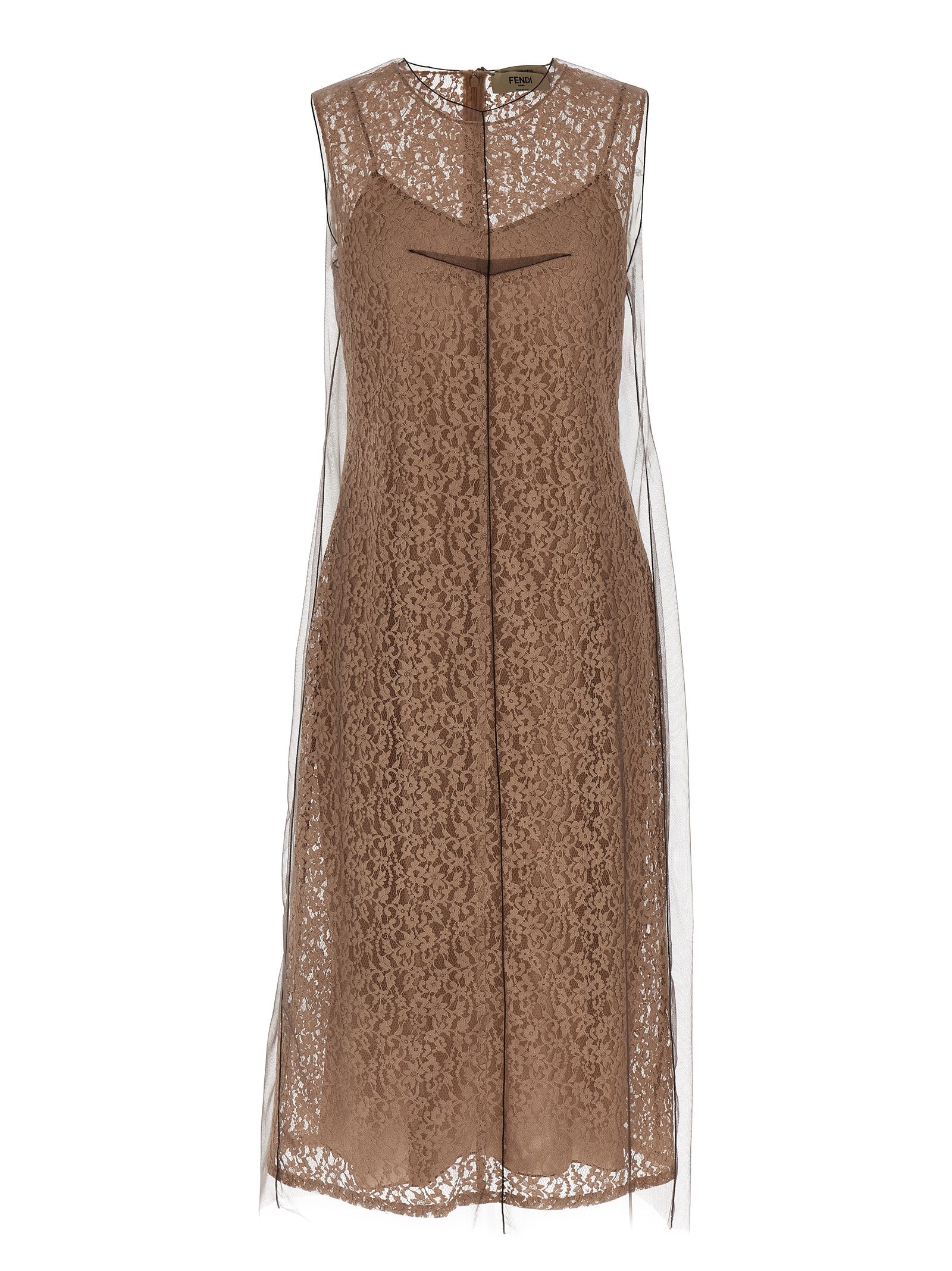Fendi Fendi Floral Lace Dress