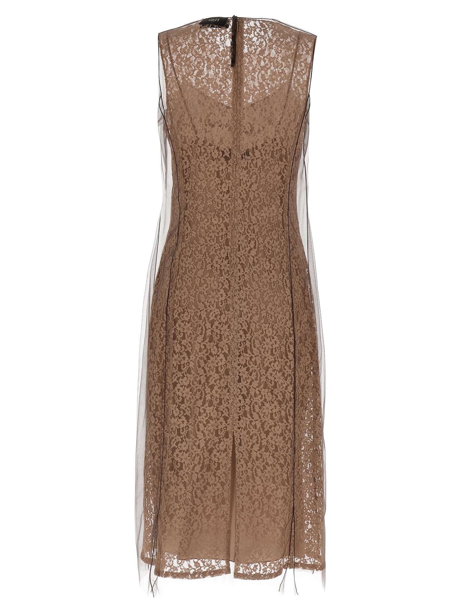 Fendi Fendi Floral Lace Dress