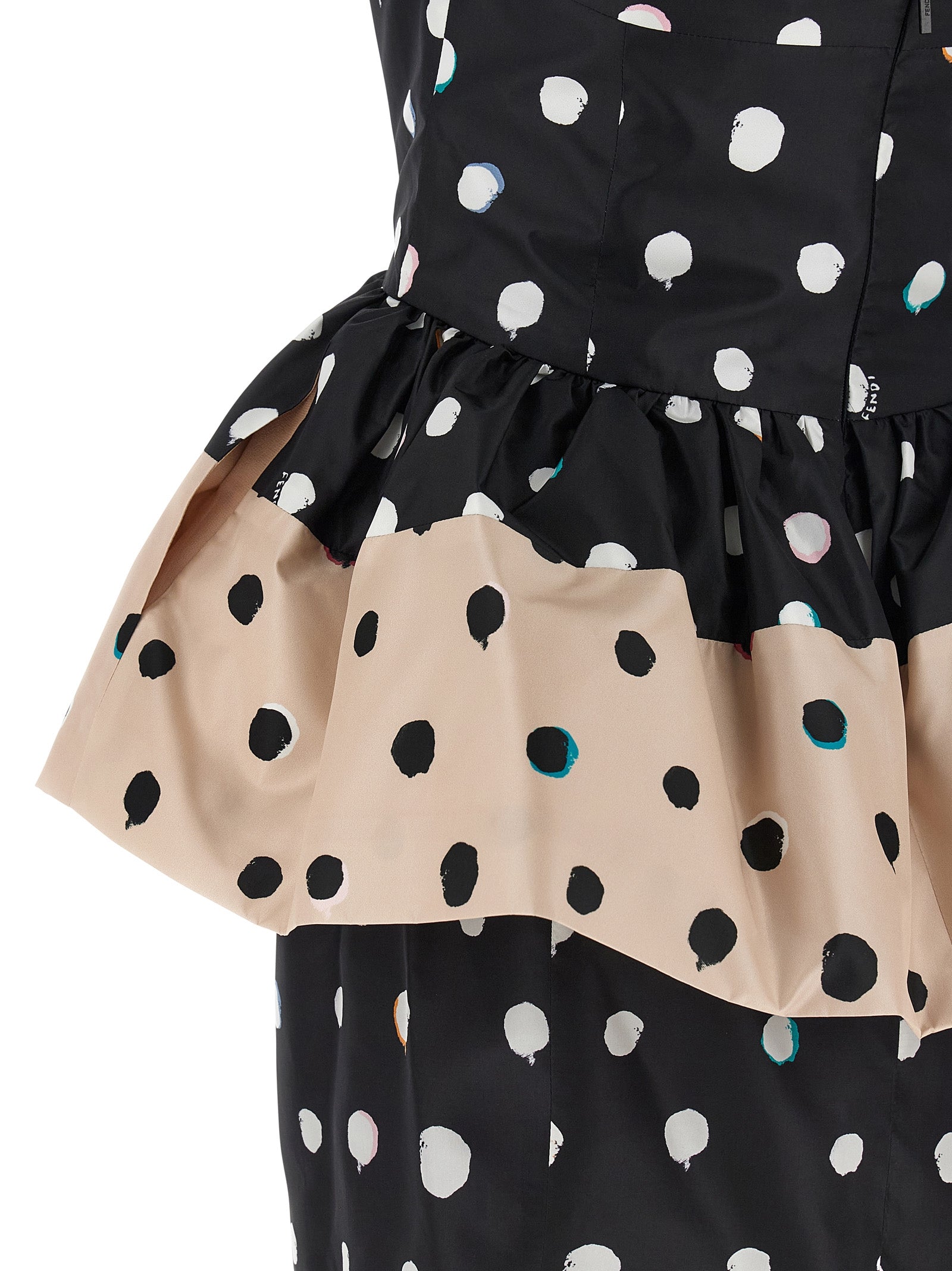 Fendi Fendi Falena Dots Dress