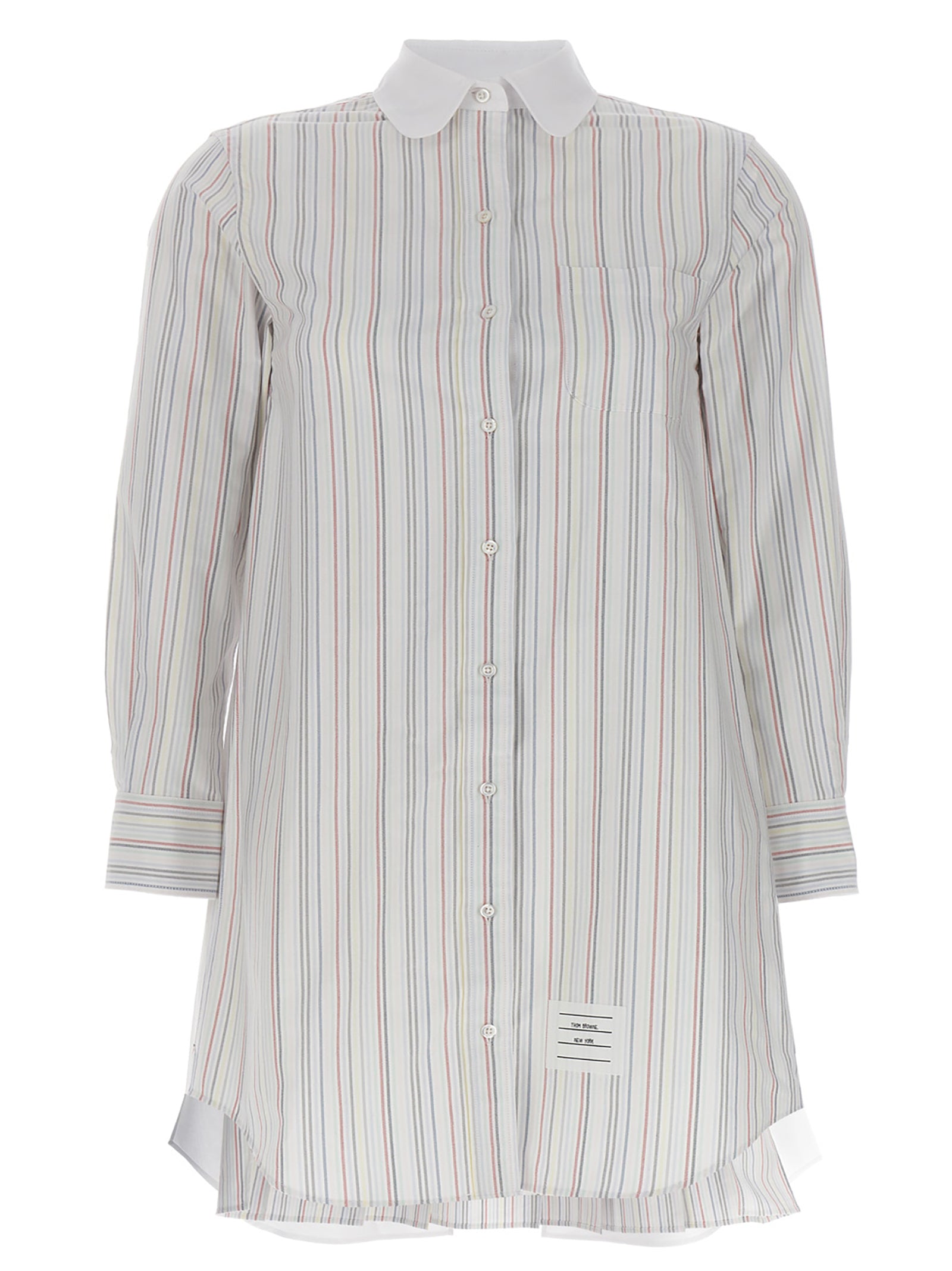 Thom Browne Thom Browne Striped Shirt Dress