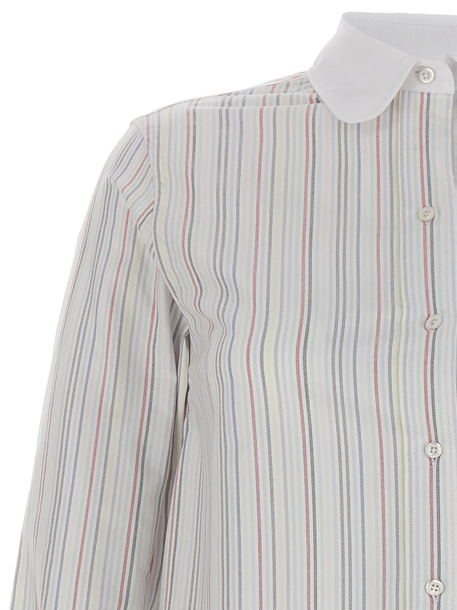 Thom Browne Thom Browne Striped Shirt Dress