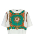 Balmain Balmain Foulard Print T-shirt