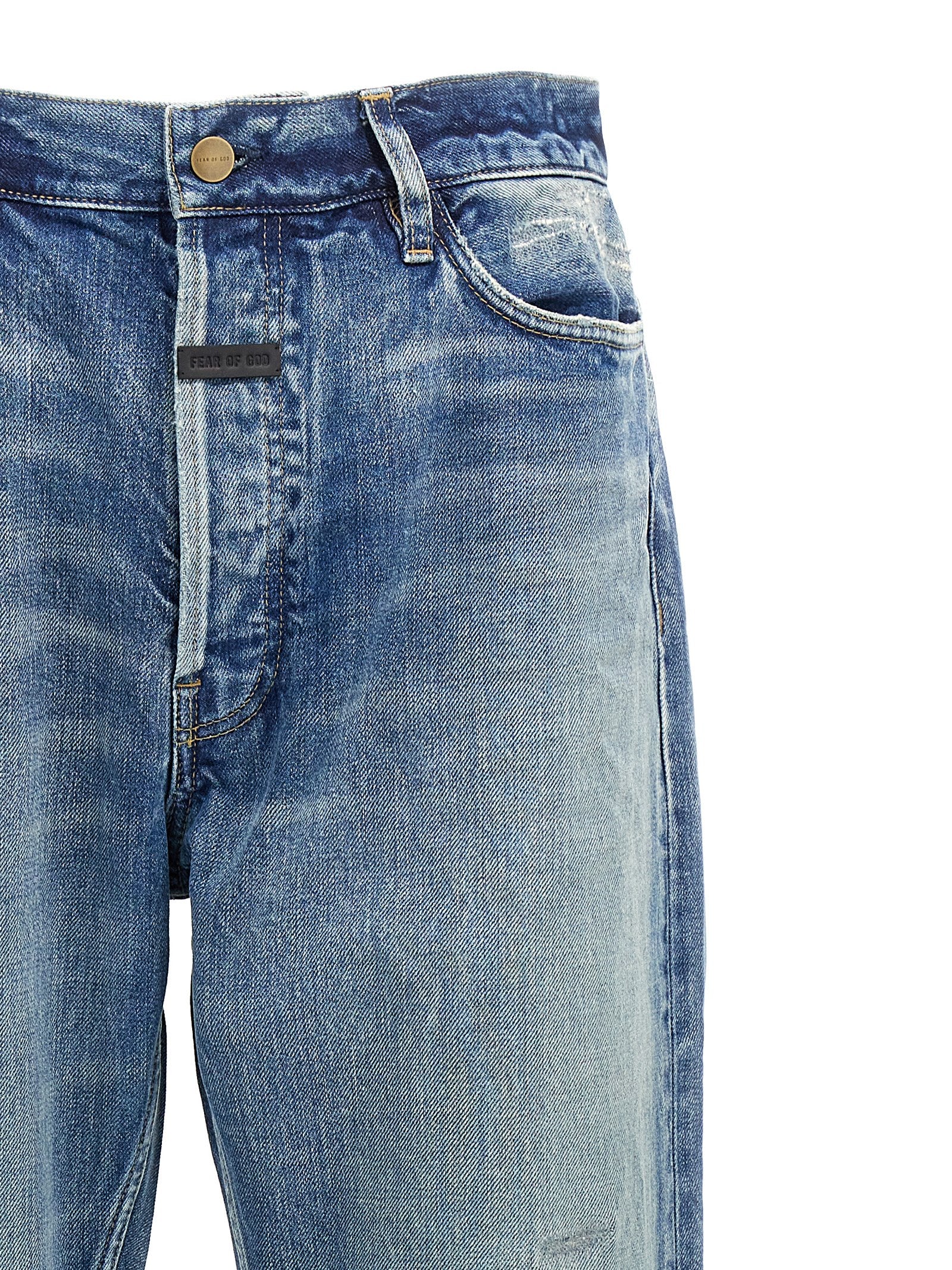 Fear Of God Fear Of God Straight 5 Pocket Jeans