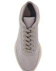 Fear Of God Fear Of God low top sneakers aerobic light gray leather with velcro closure