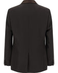 Fendi Fendi Crepe Wool Blazer