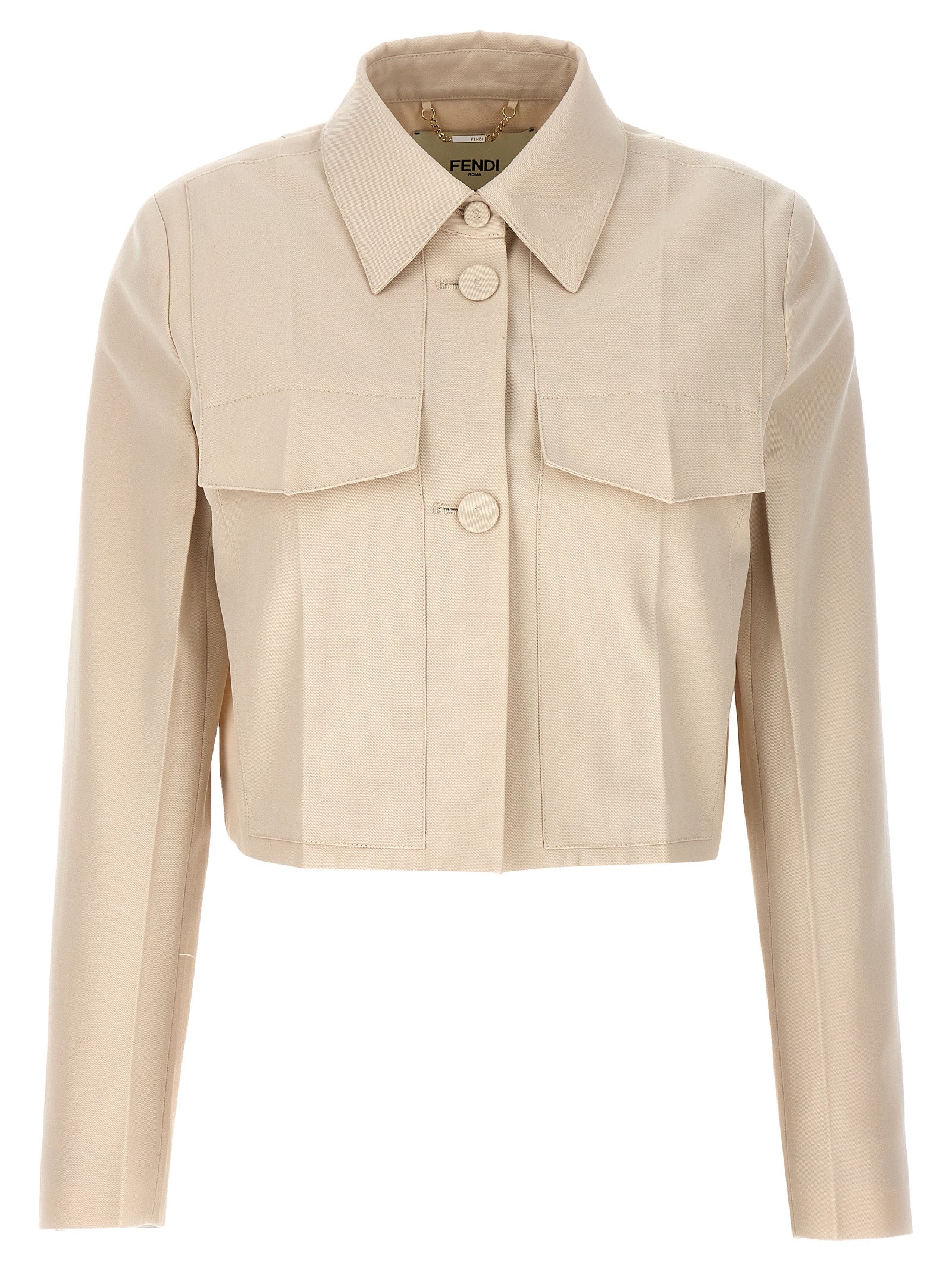 Fendi Fendi Tailored Crop Jacket