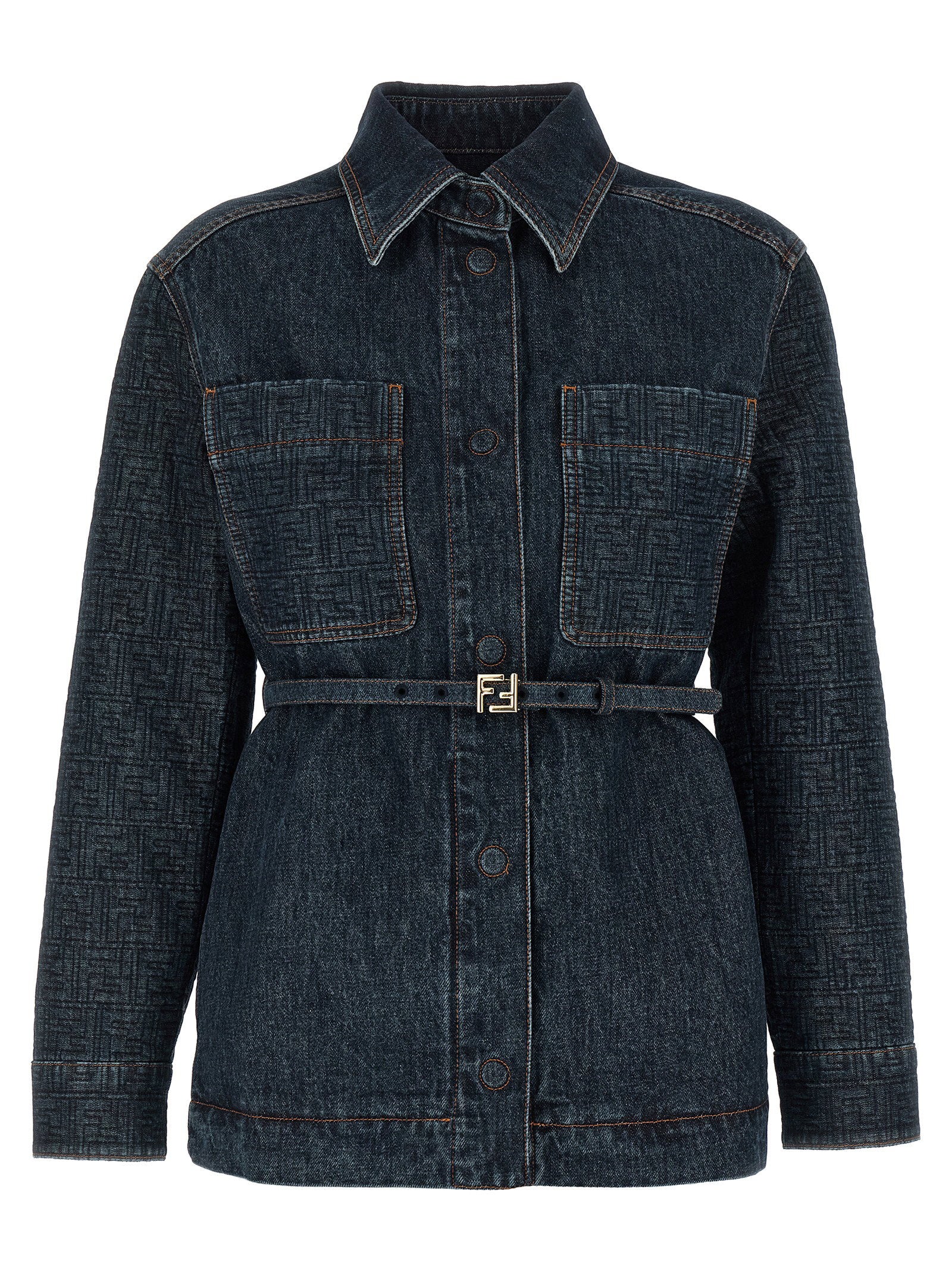 Fendi Fendi Ff Denim Jacket