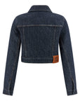 Fendi Fendi Ff Denim Bolero Jacket