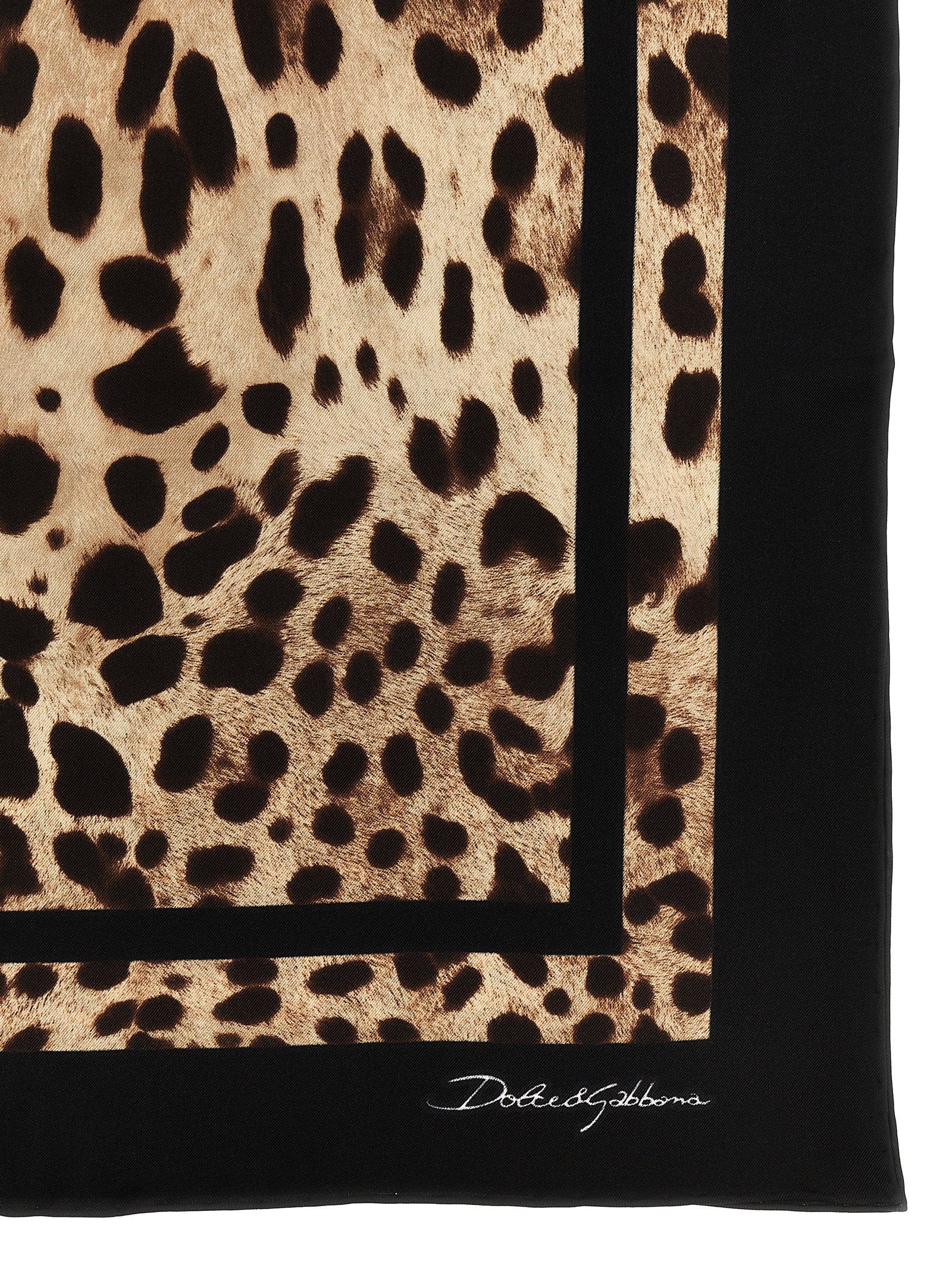 Dolce &amp; Gabbana Dolce &amp; Gabbana Leopard Scarf