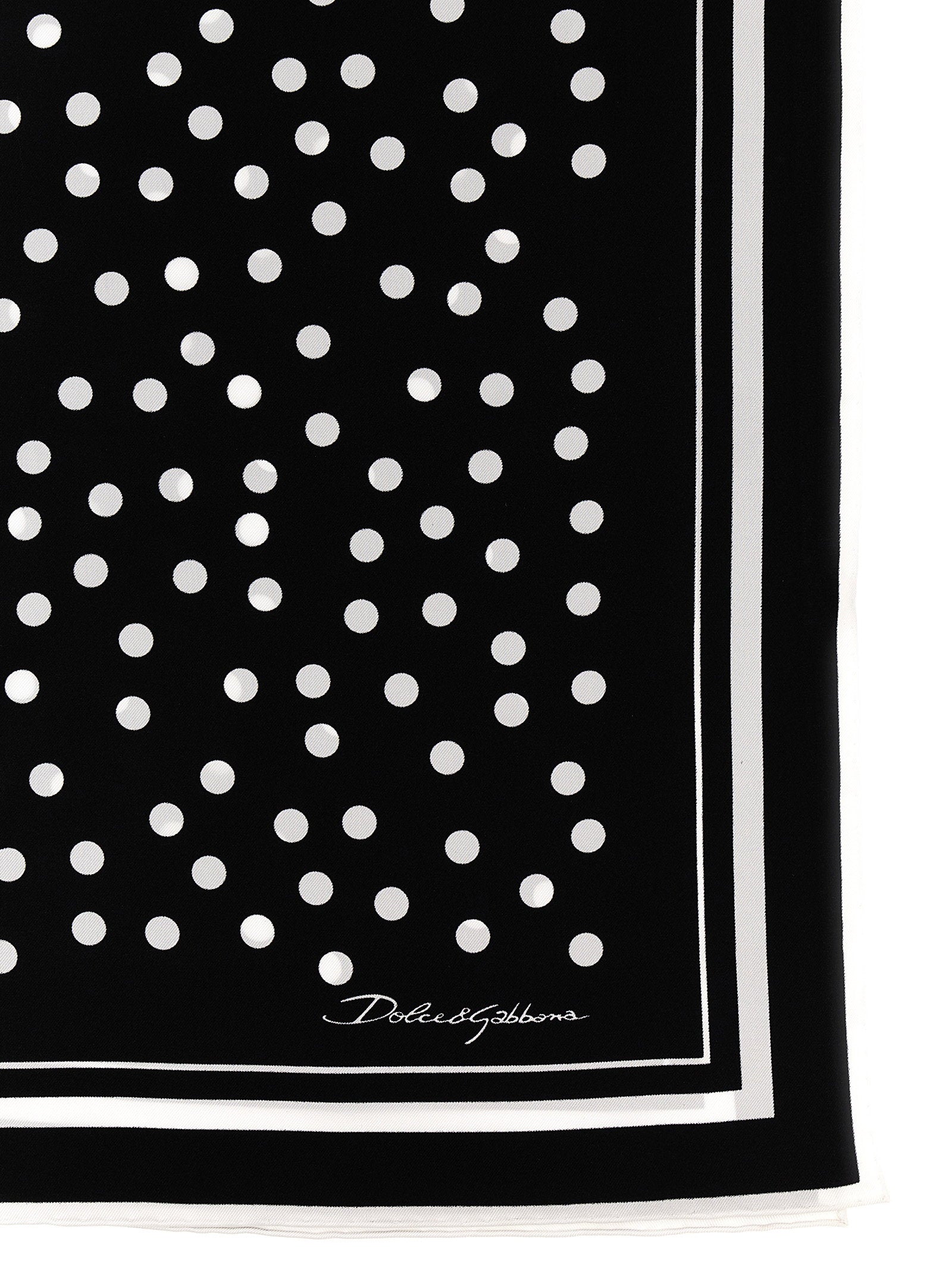 Dolce &amp; Gabbana Dolce &amp; Gabbana Polka Dot Scarf