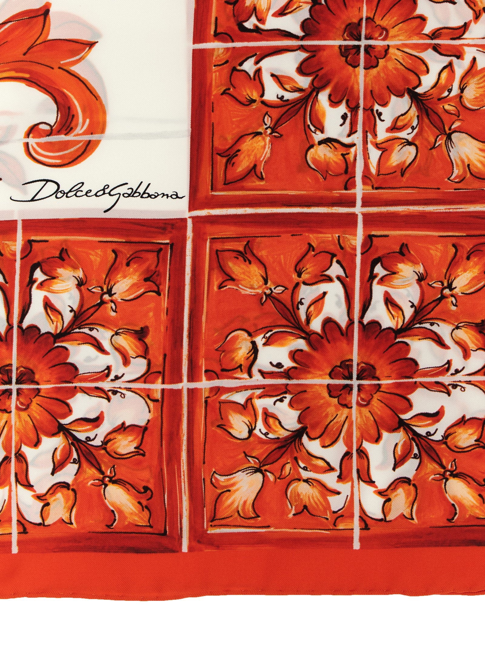 Dolce &amp; Gabbana Dolce &amp; Gabbana Maiolica Scarf