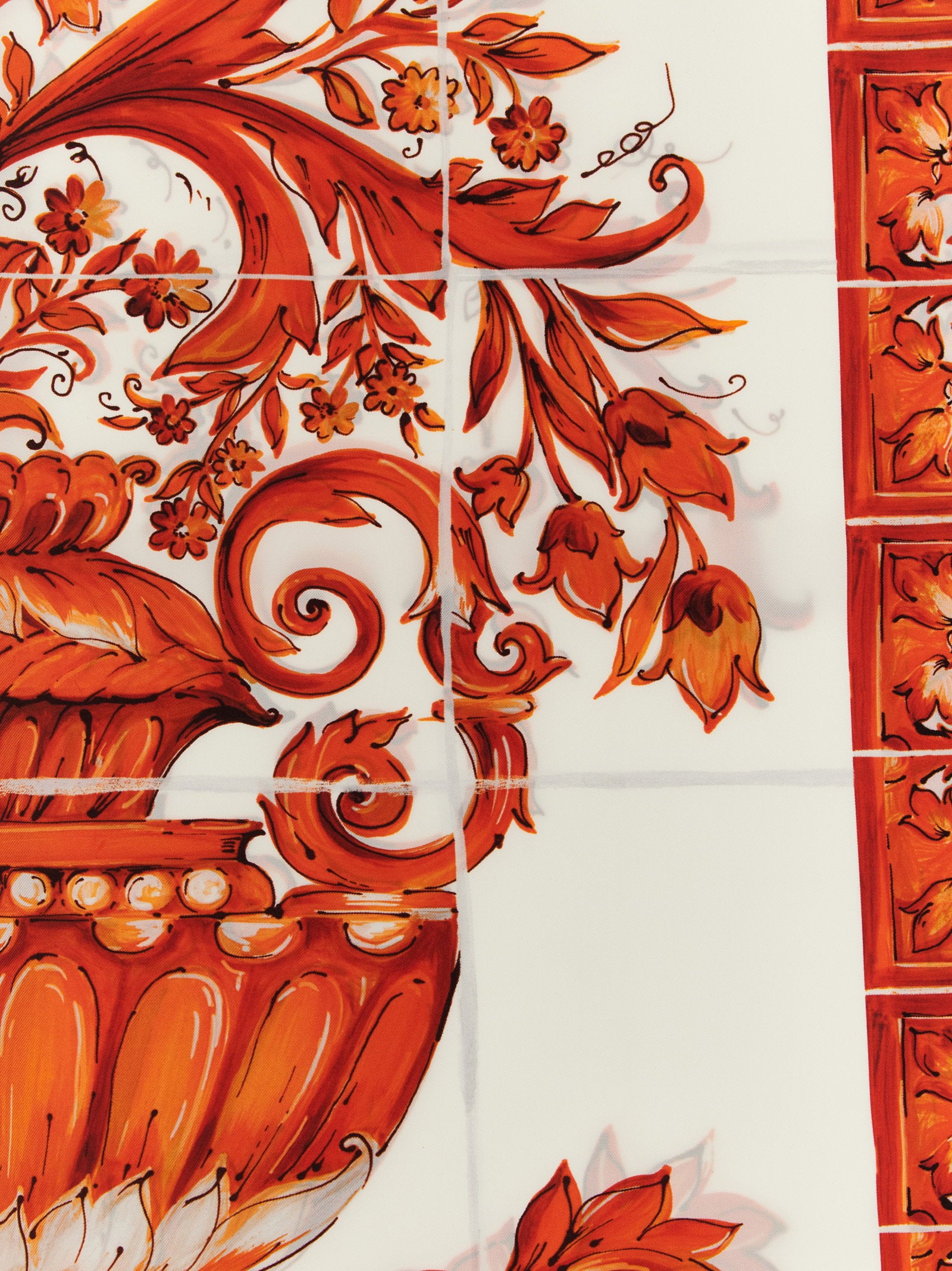 Dolce &amp; Gabbana Dolce &amp; Gabbana Maiolica Scarf