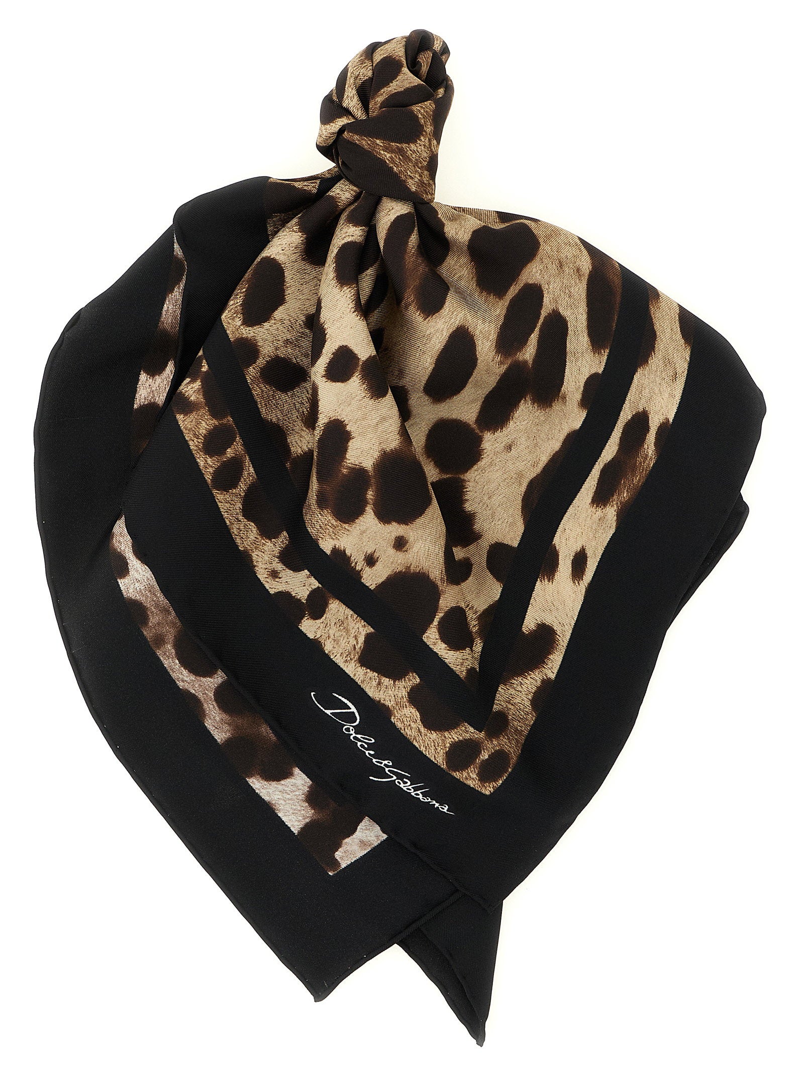 Dolce &amp; Gabbana Dolce &amp; Gabbana Leopard-print Scarf