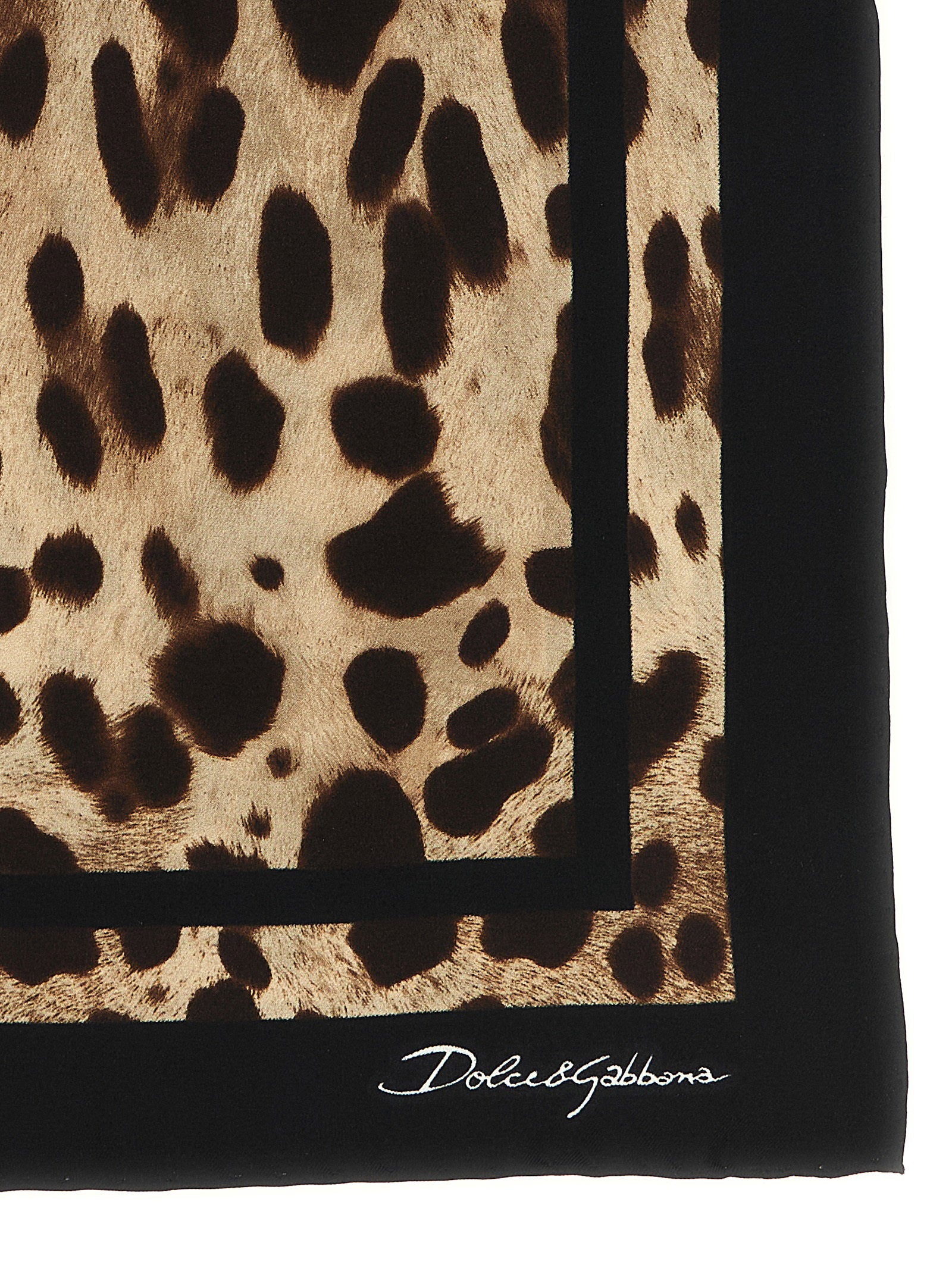 Dolce &amp; Gabbana Dolce &amp; Gabbana Leopard-print Scarf
