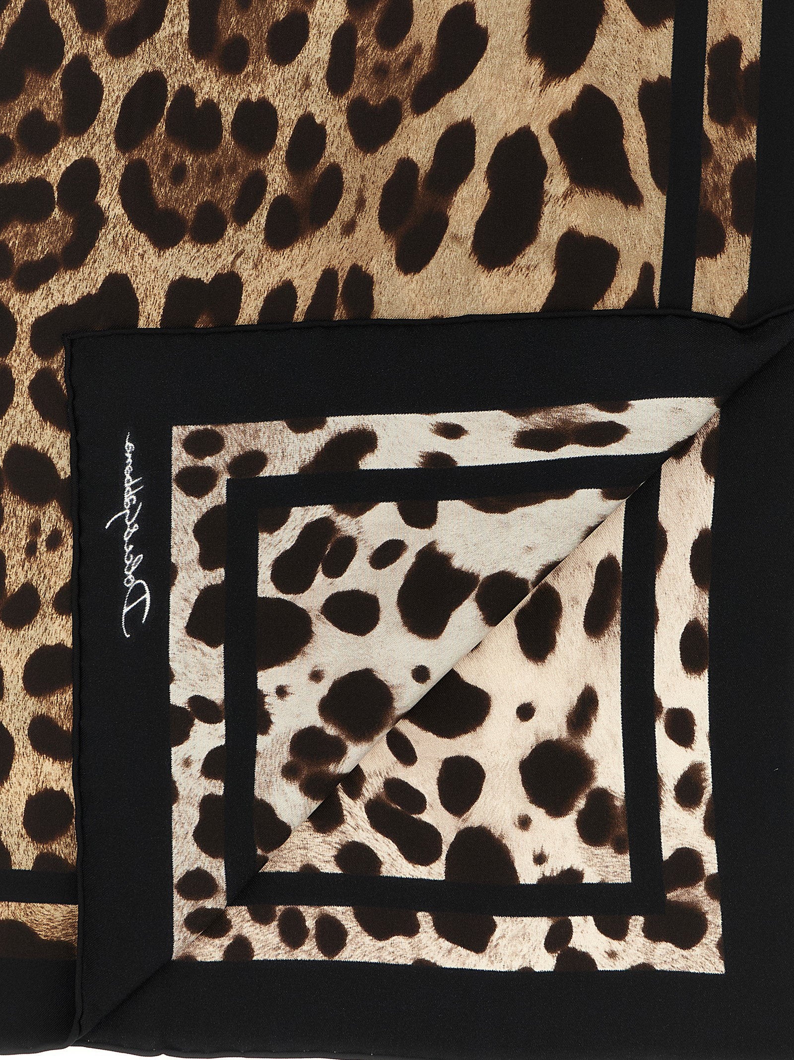 Dolce &amp; Gabbana Dolce &amp; Gabbana Leopard-print Scarf