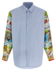 Comme Des Garcons Shirt Comme Des Garcons Shirt Patterned Sleeve Shirt