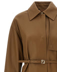 Fendi Fendi Nappa Trench Coat