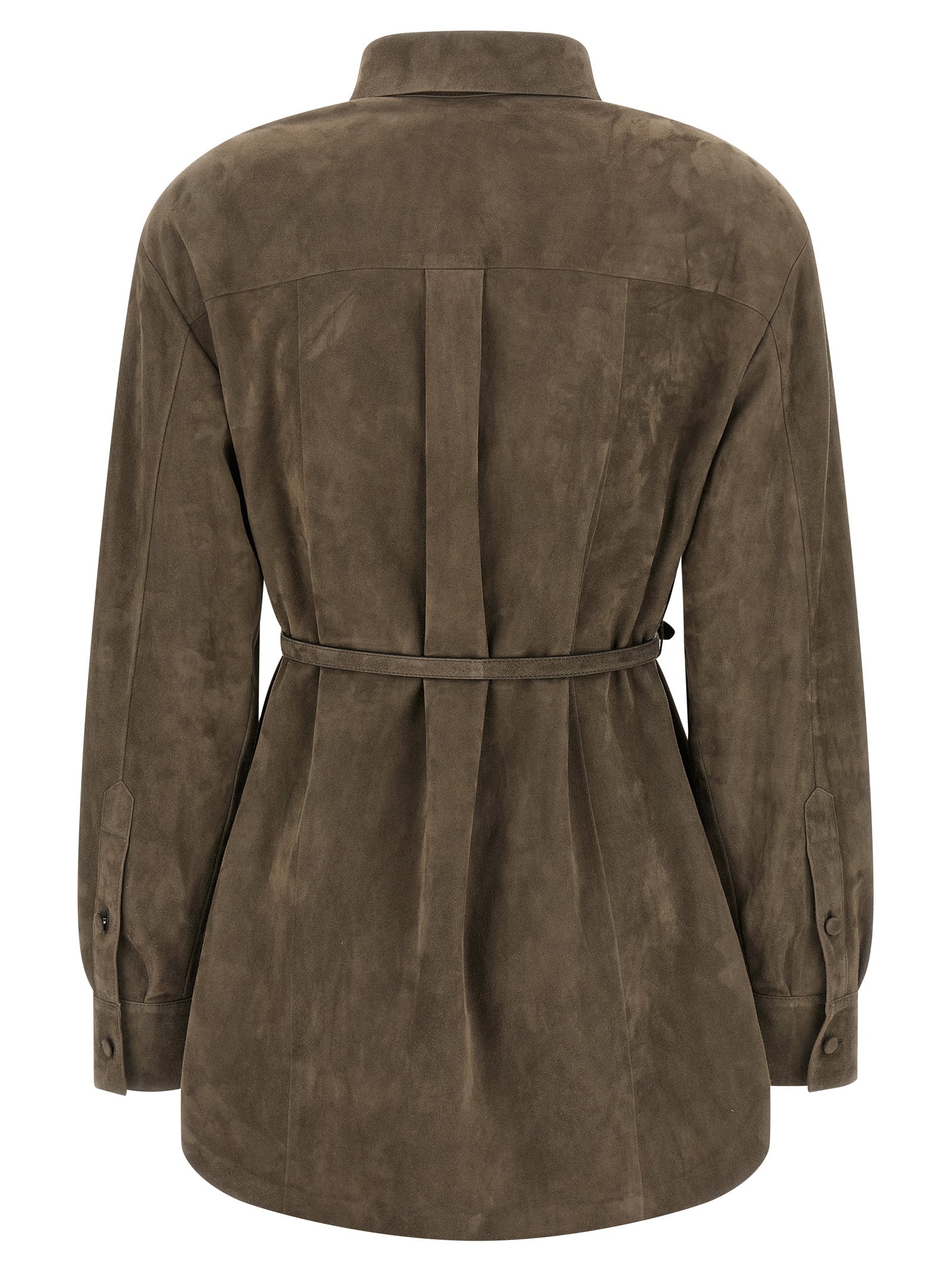 Fendi Fendi Suede Shirt